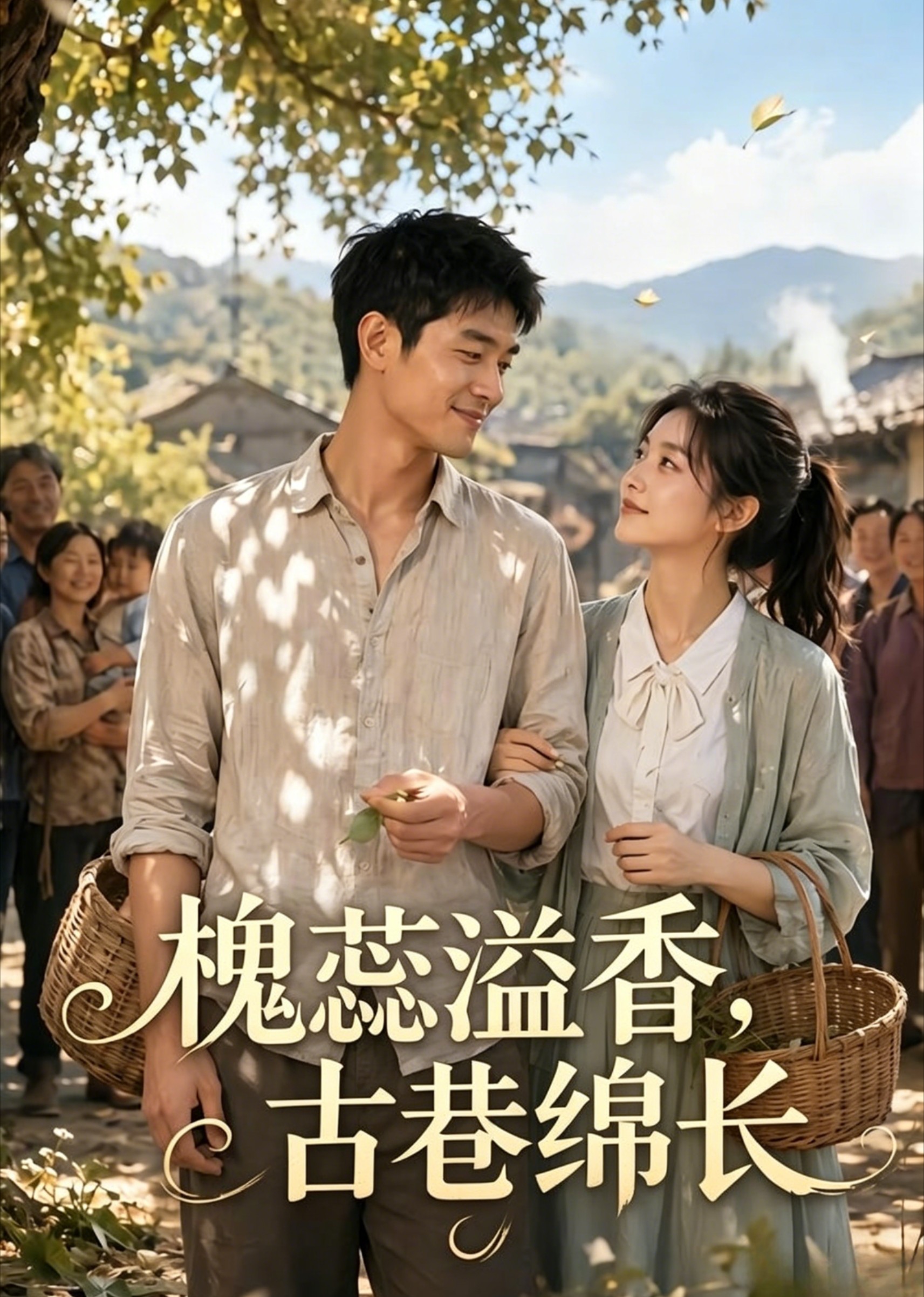 槐蕊溢香，古巷绵长