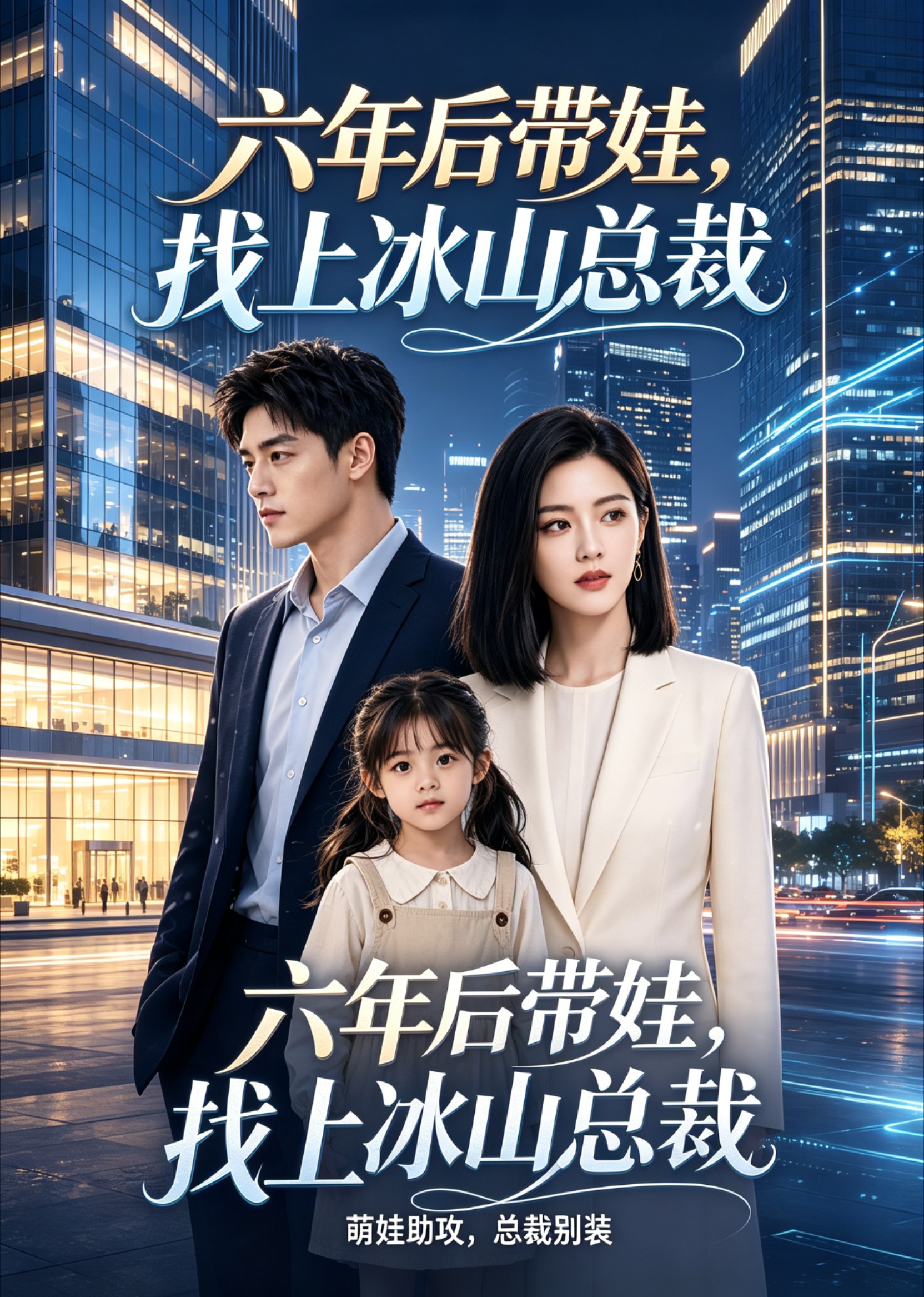六年后带娃找上冰山总裁封面图