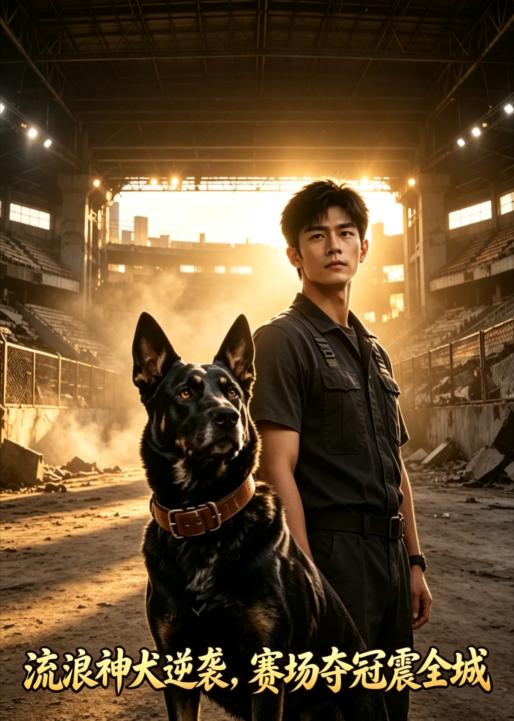 流浪神犬逆袭，赛场夺冠震全城封面图