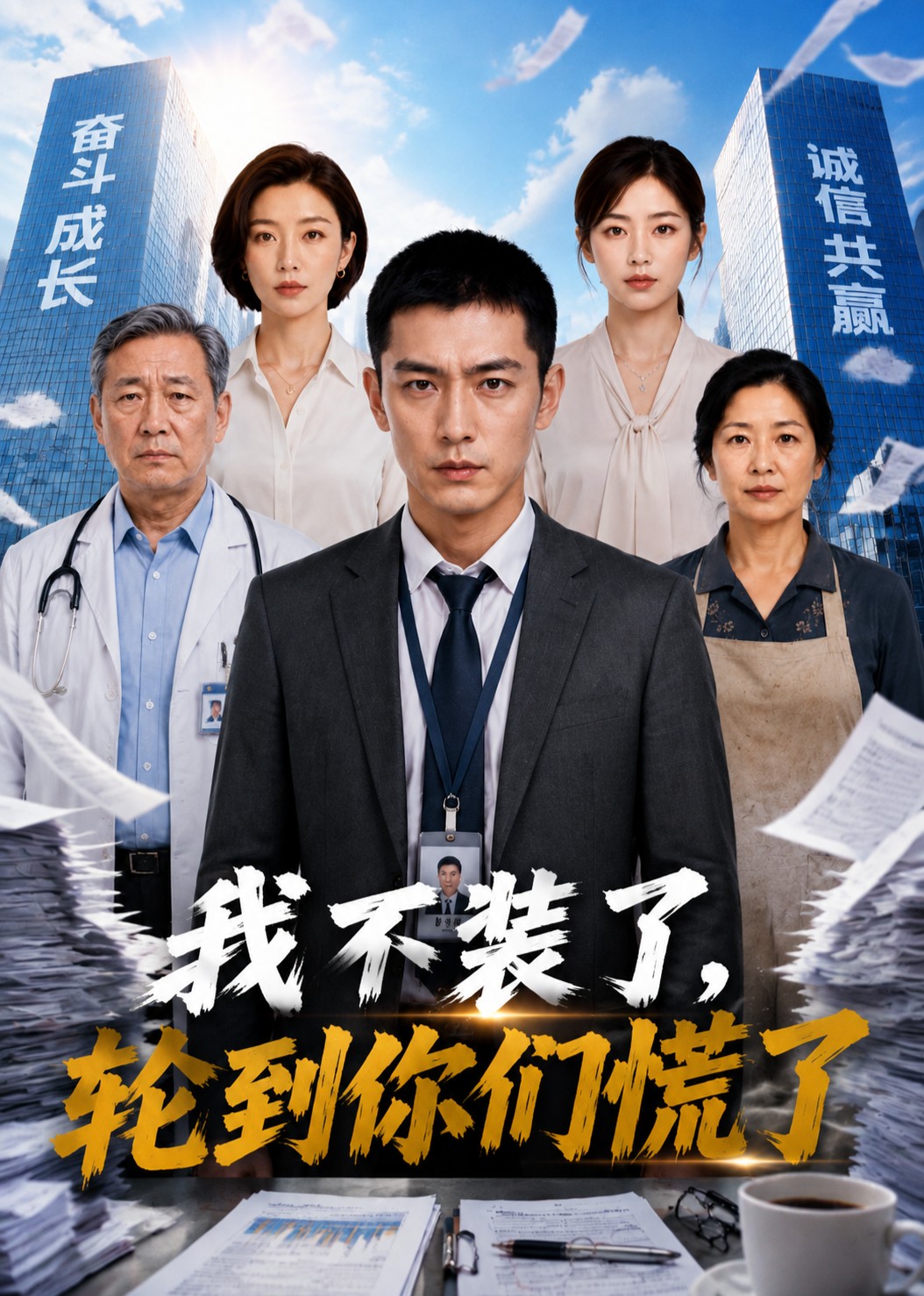 我不装了，轮到你们慌了封面图