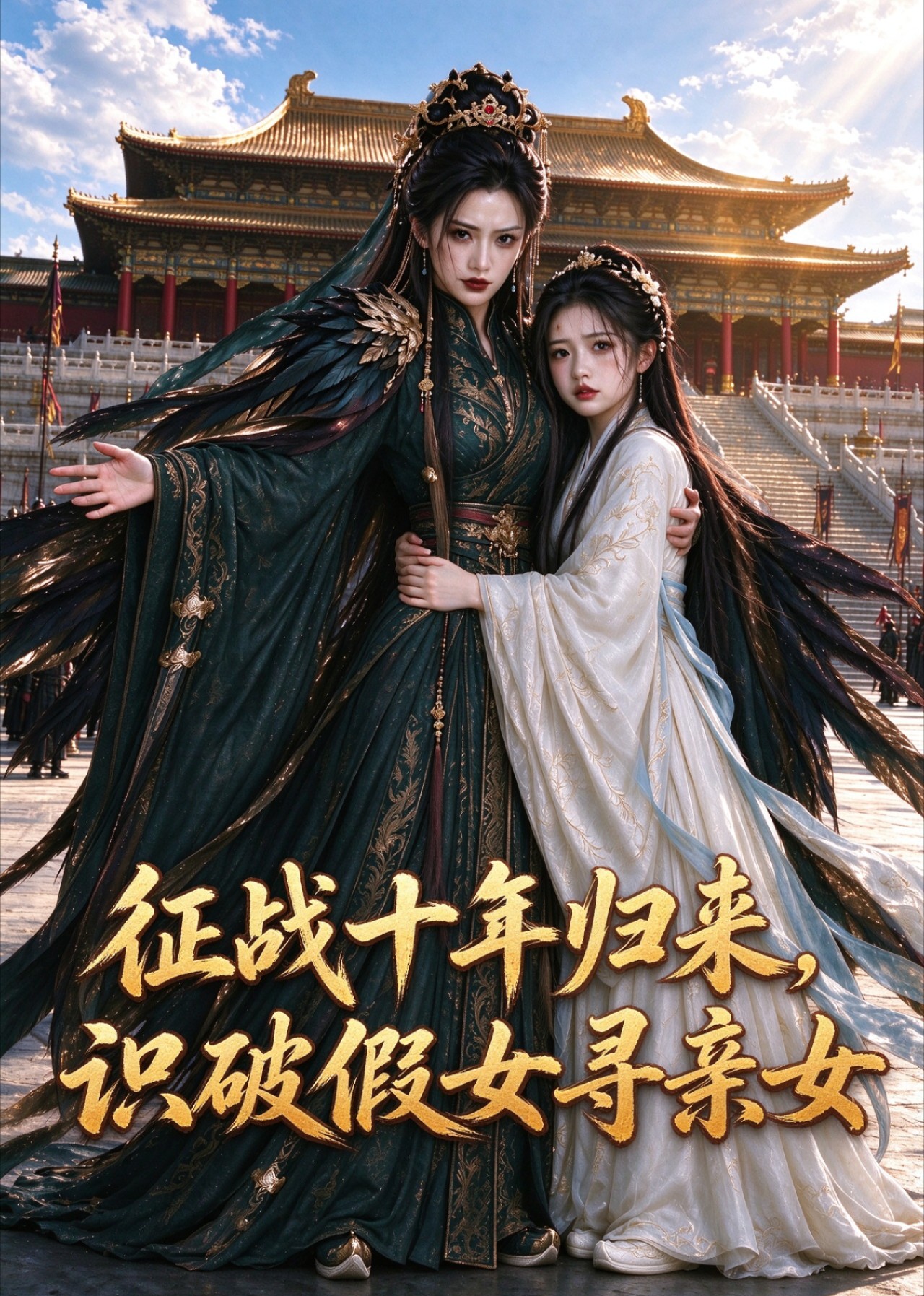 征战十年归来，识破假女寻亲女封面图