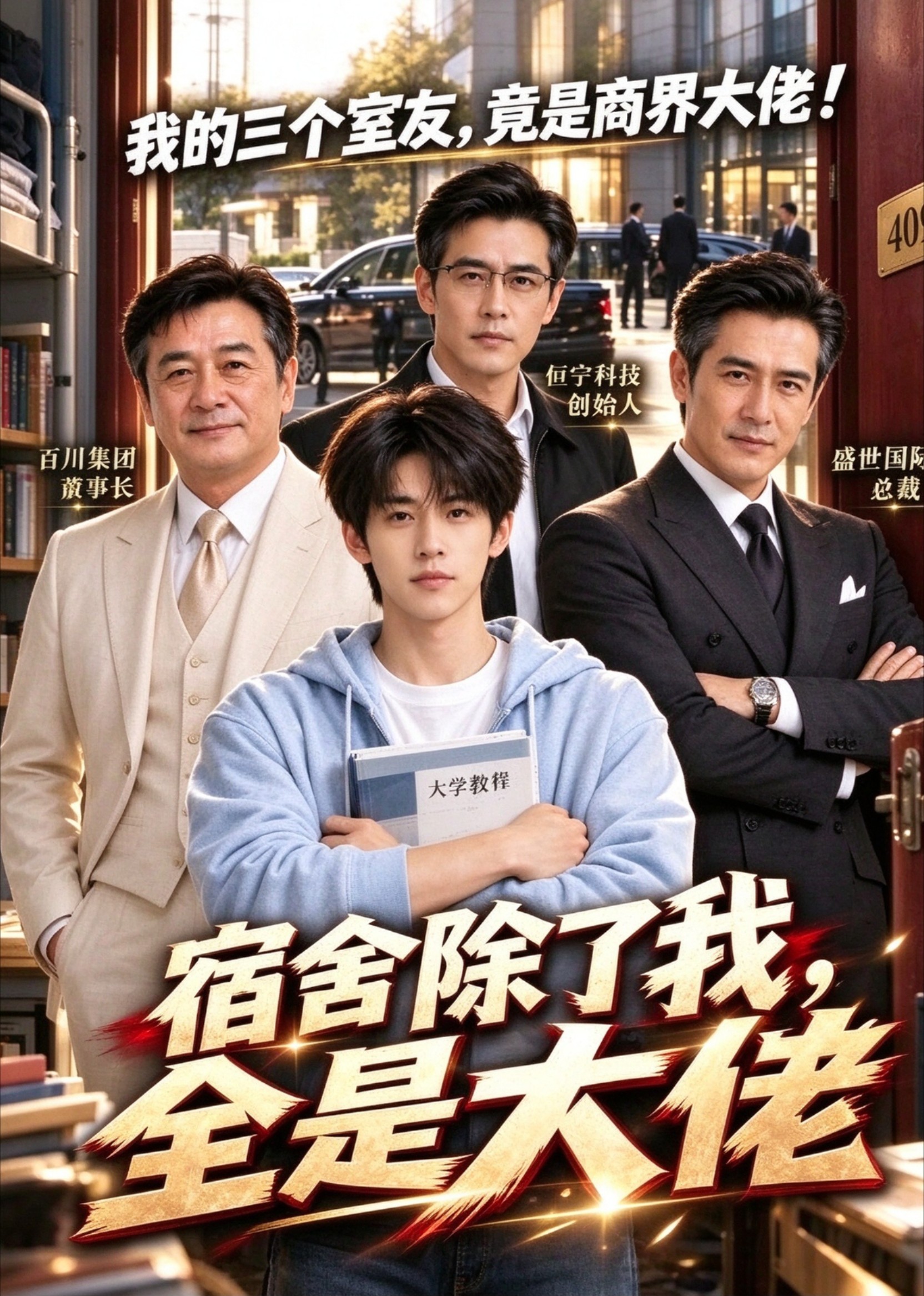 宿舍除了我，全是大佬封面图
