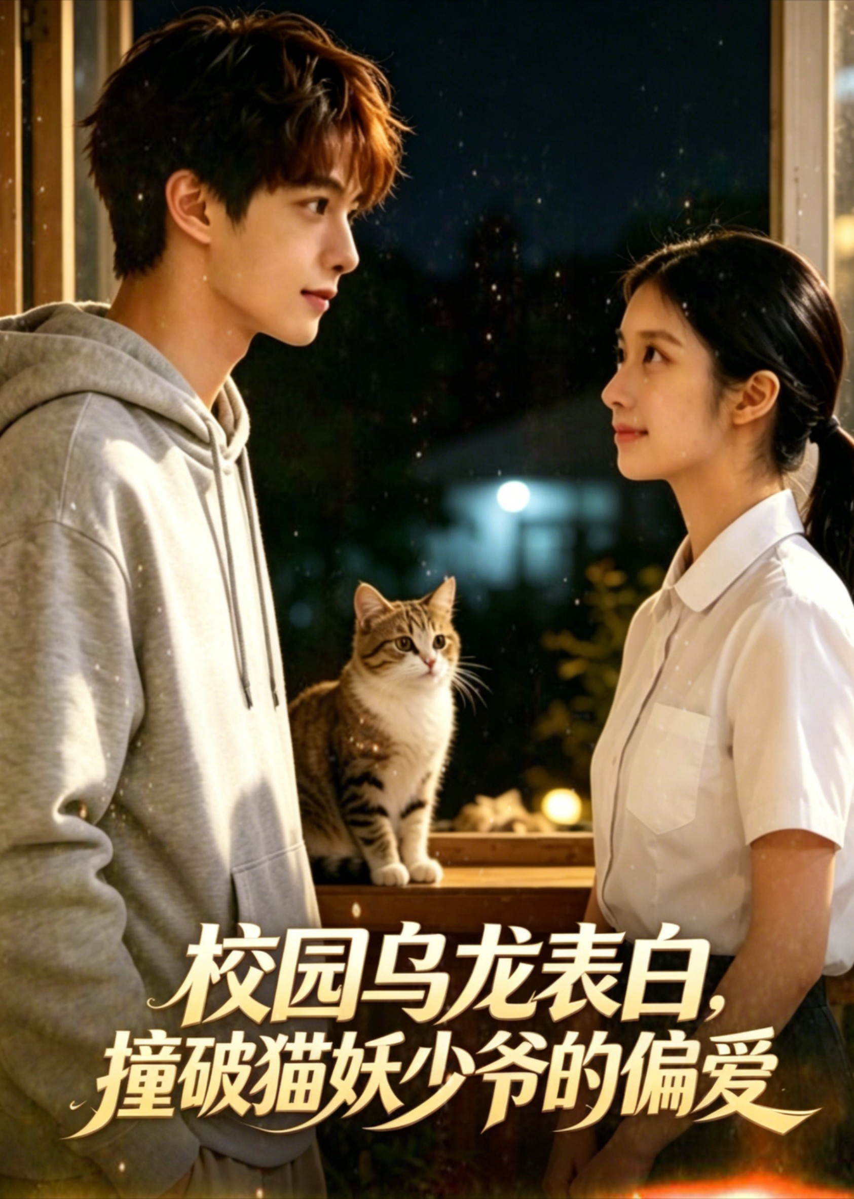 校园乌龙表白，撞破猫妖少爷的偏爱封面图