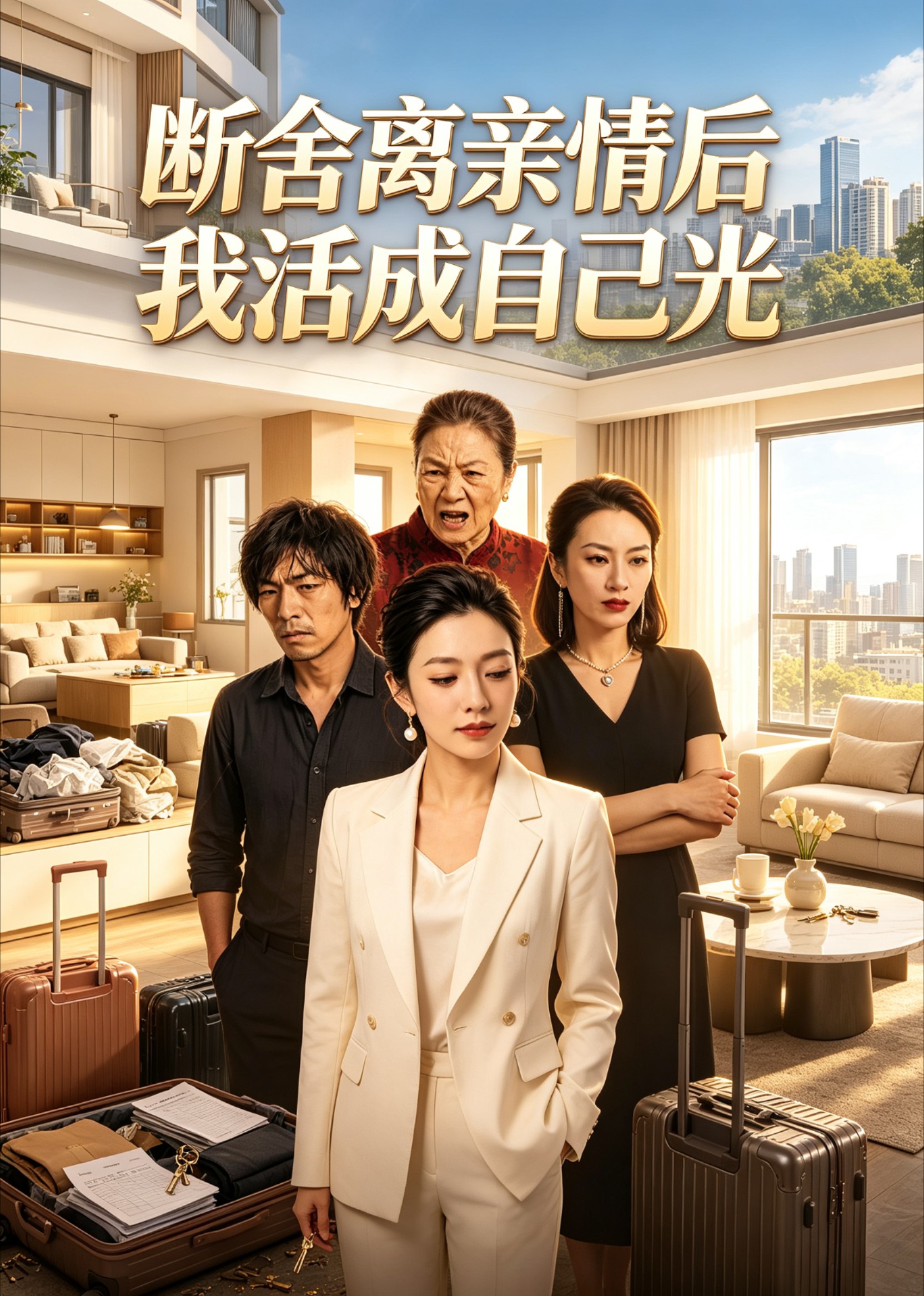 断舍离亲情后我活成自己光