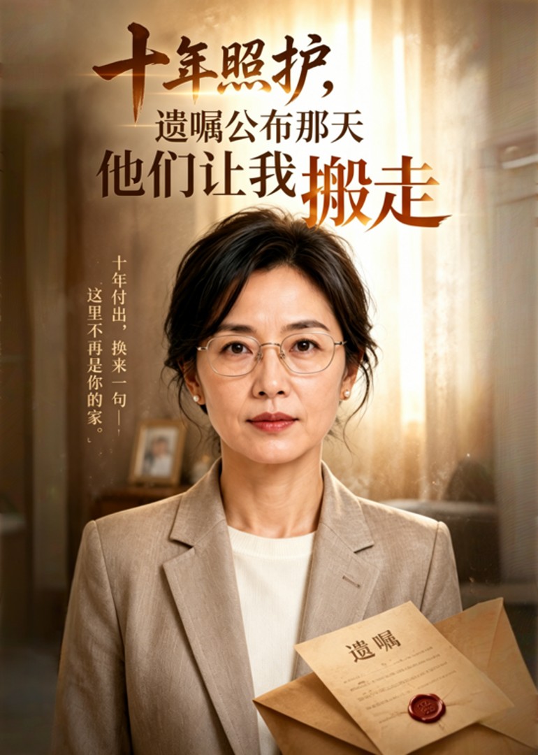 十年照护，遗嘱公布那天他们让我搬走
