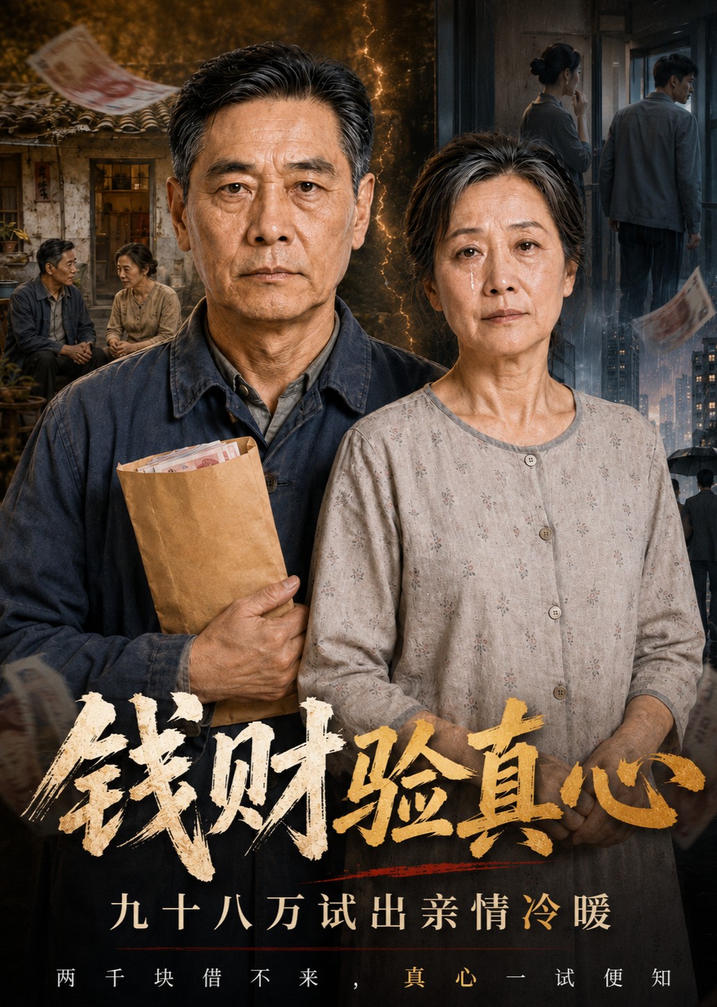 钱财验真心