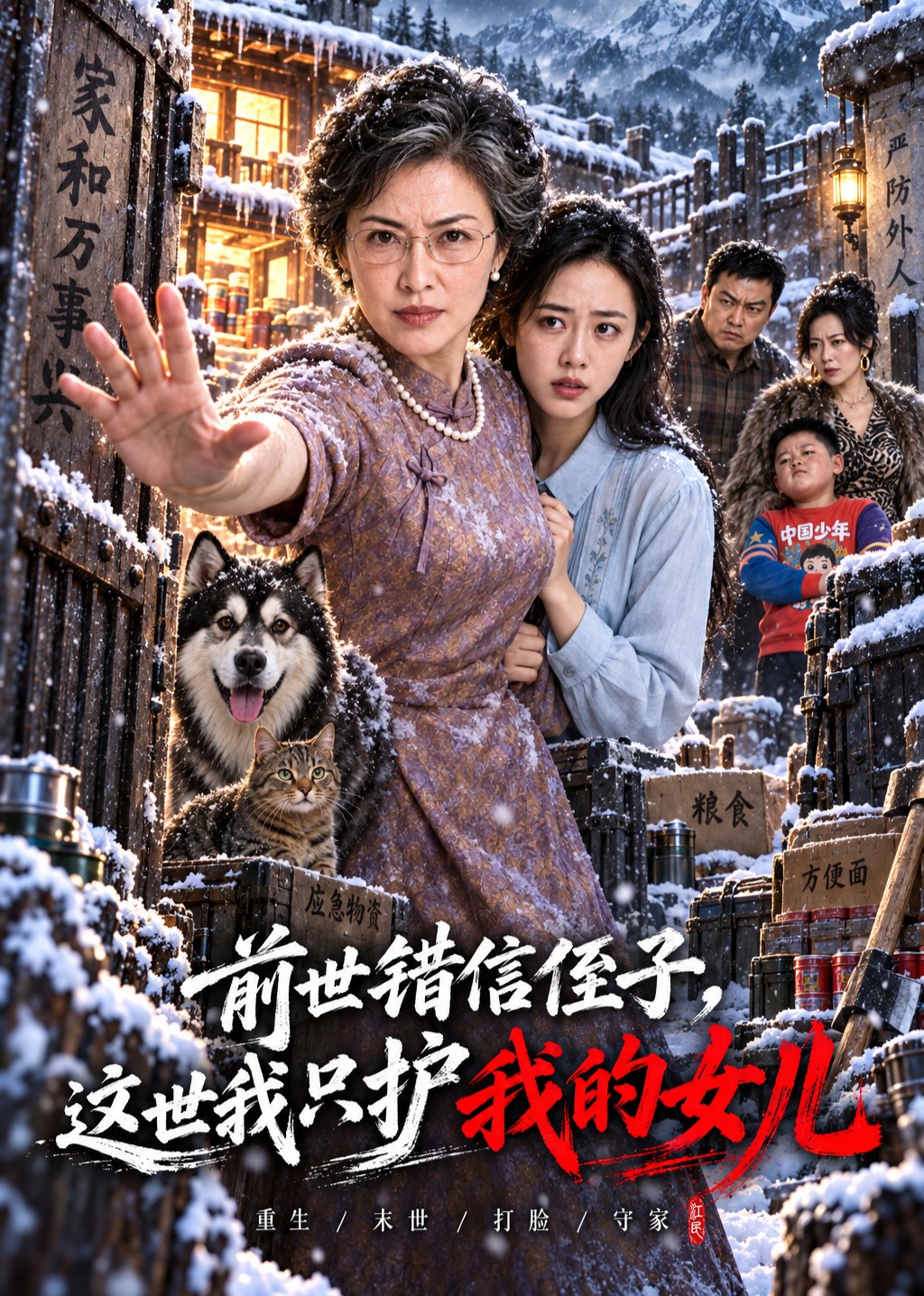 前世错信侄子，这世我只护我的女儿封面图