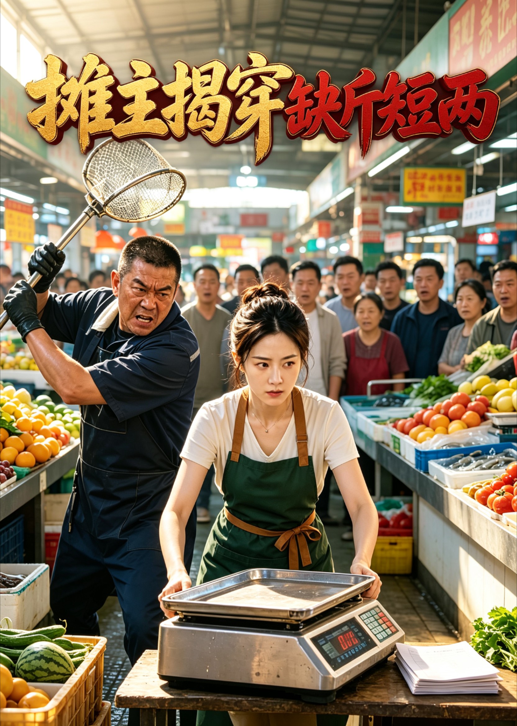 摊主揭穿缺斤短两封面图