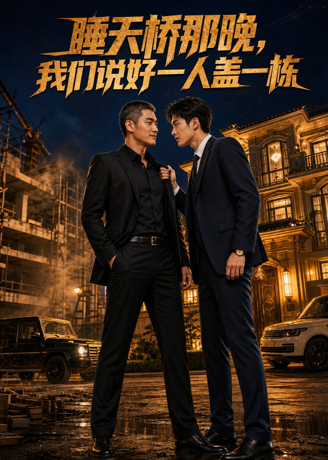 睡天桥那晚，我们说好一人盖一栋封面图