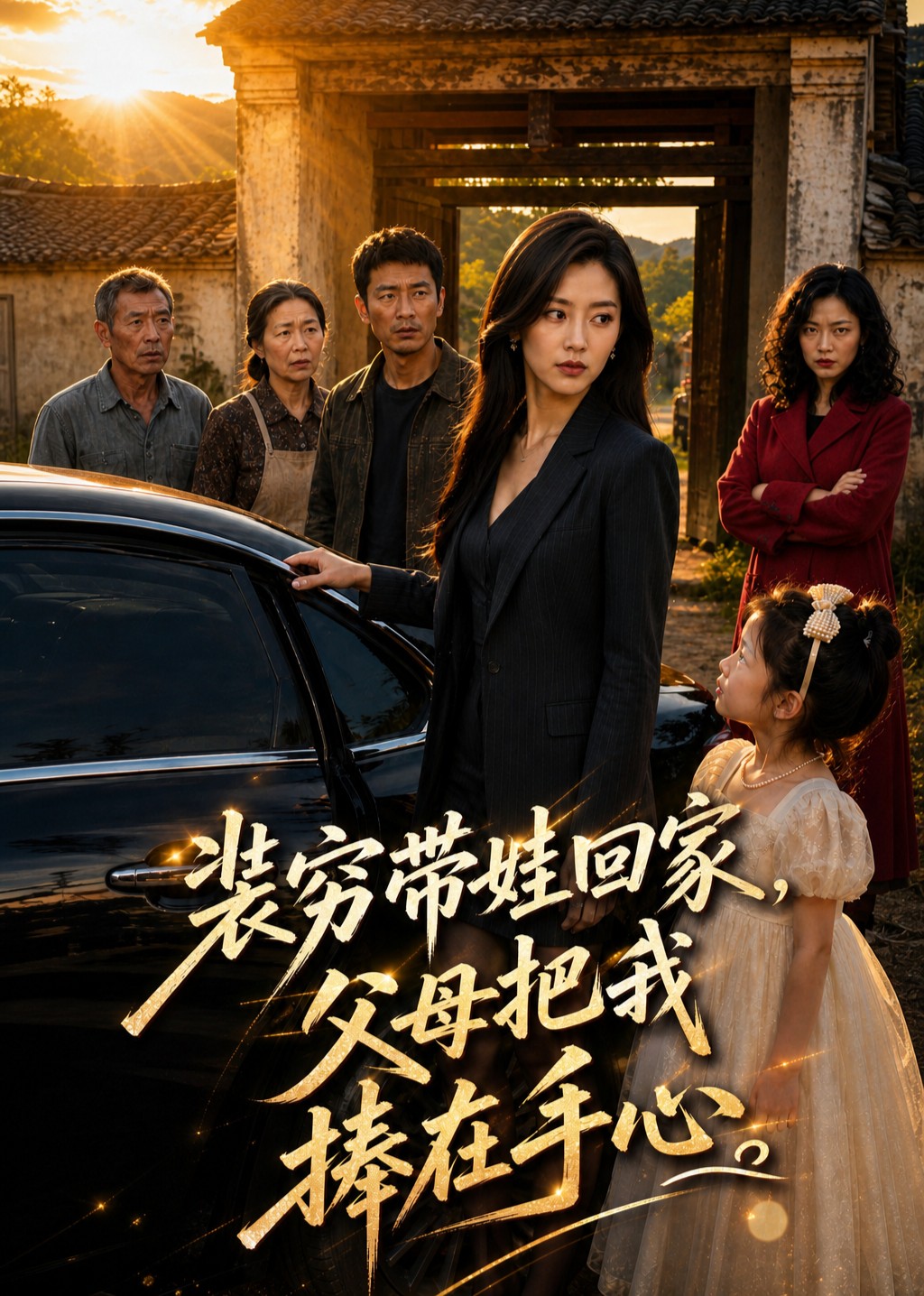 装穷带娃回家，父母把我捧在手心