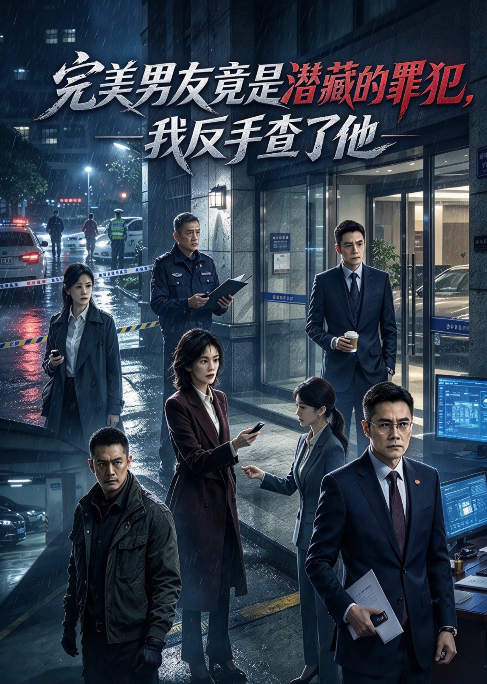 完美男友竟是潜藏的罪犯，我反手查了他 海报