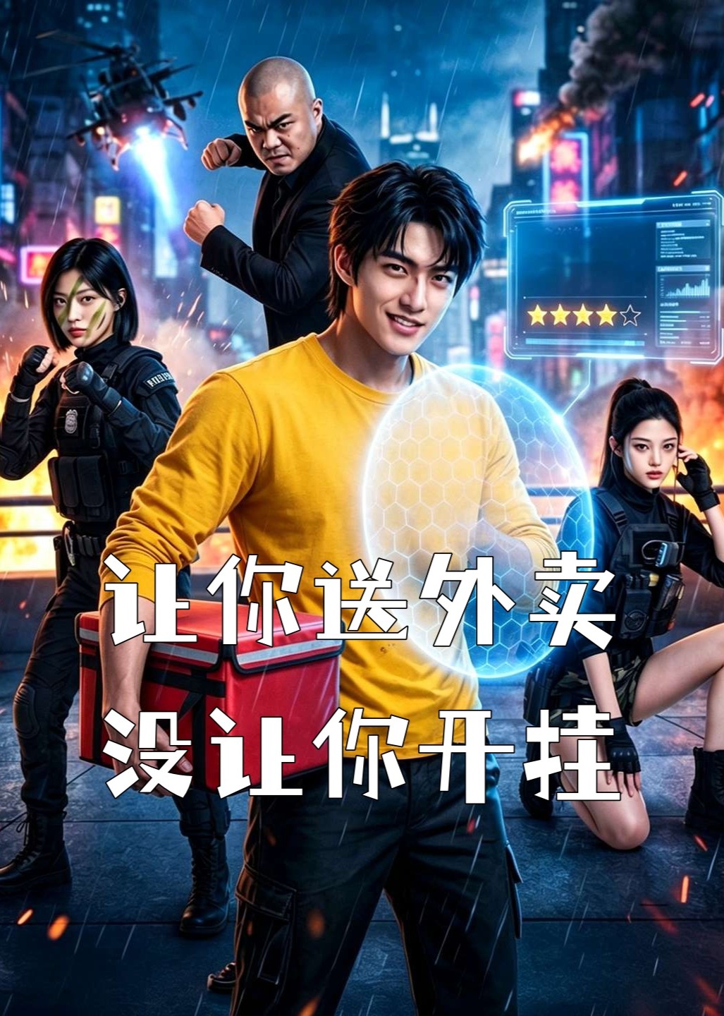 让你送外卖，没让你开挂封面图