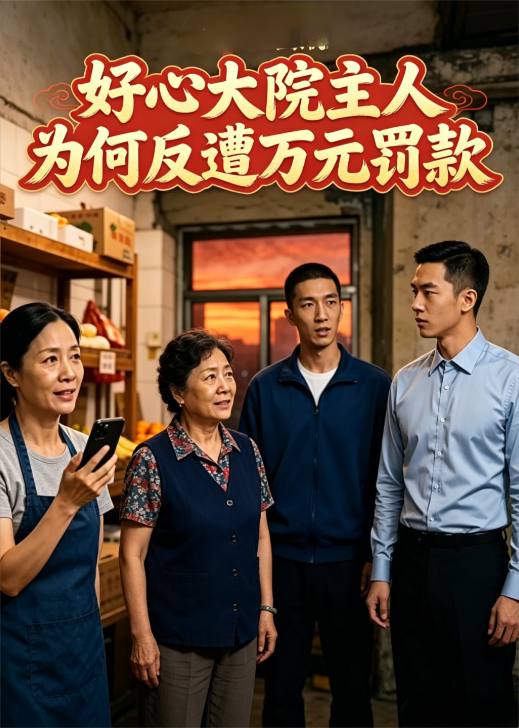 好心大院主人为何反遭万元罚款