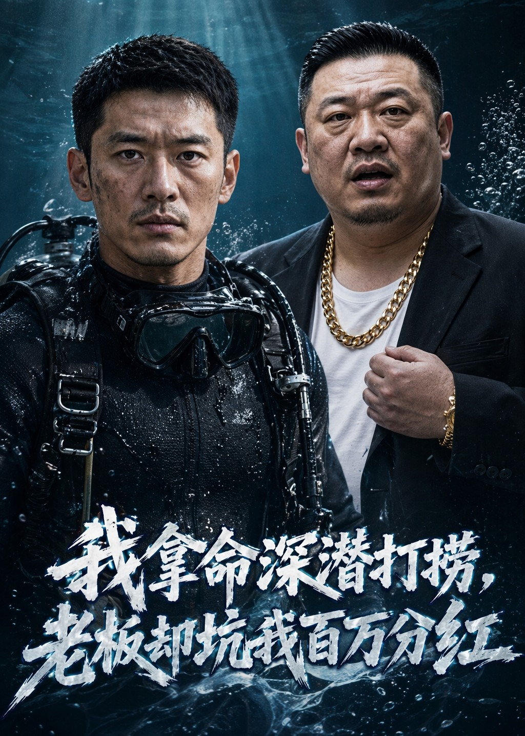 我拿命深潜打捞，老板却坑我百万分红