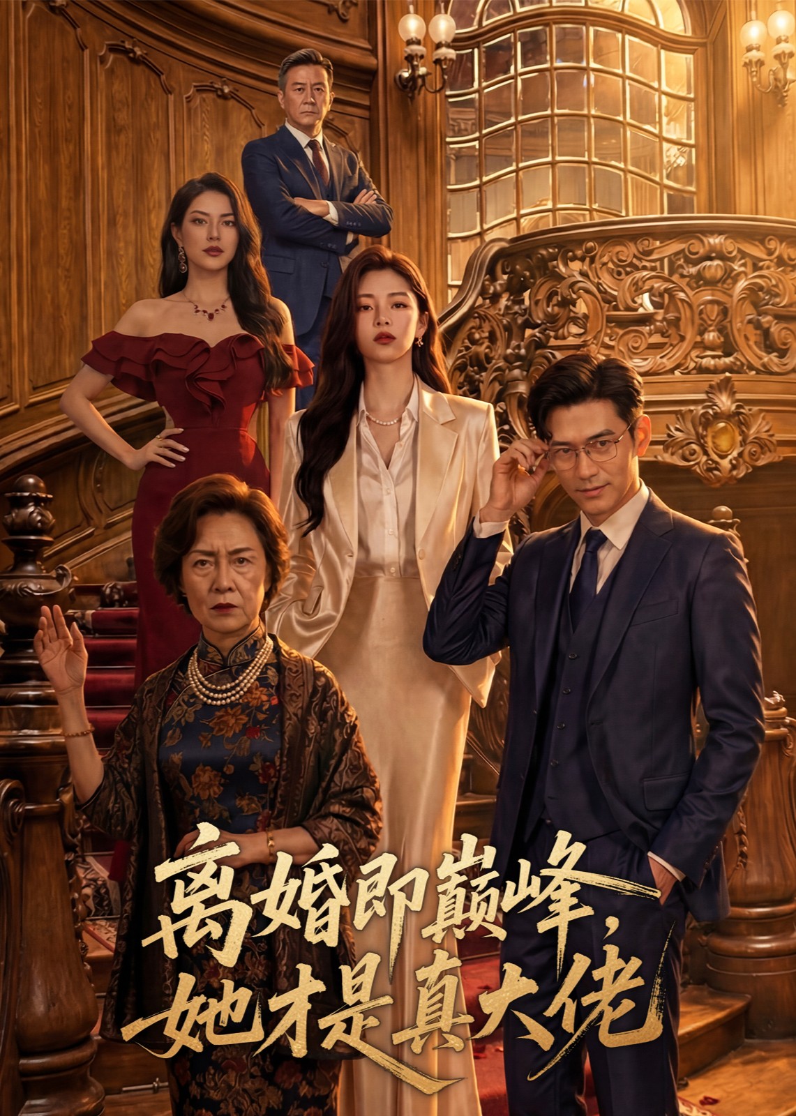 离婚即巅峰，她才是真大佬