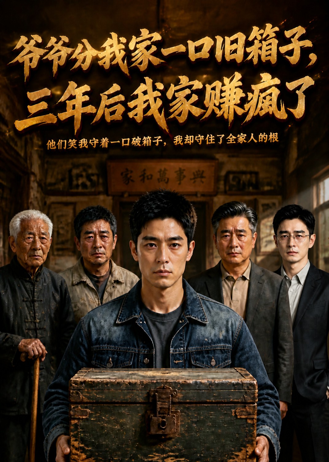 爷爷分我家一口旧箱子，三年后我家赚疯了
