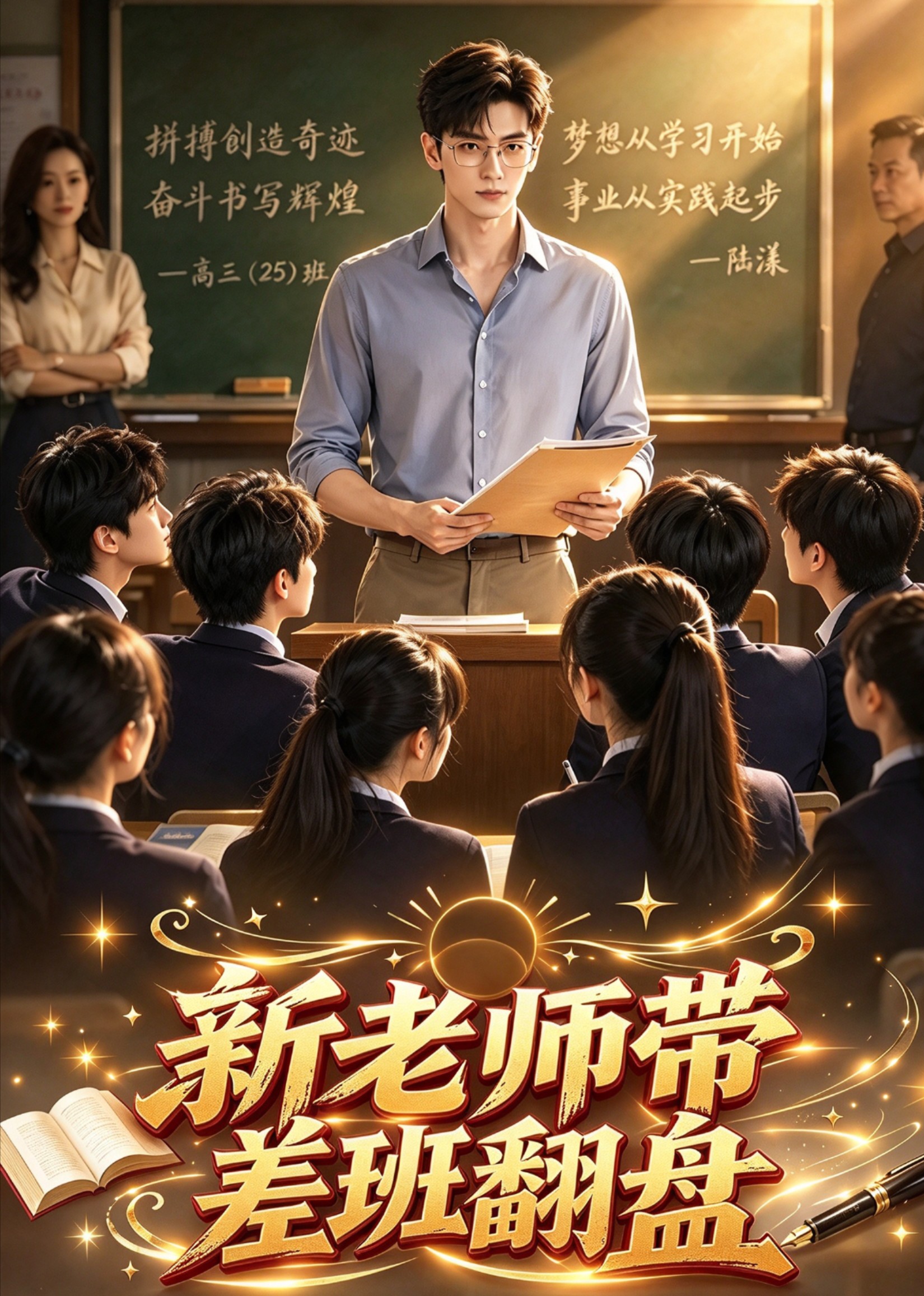 新老师带差班翻盘封面图
