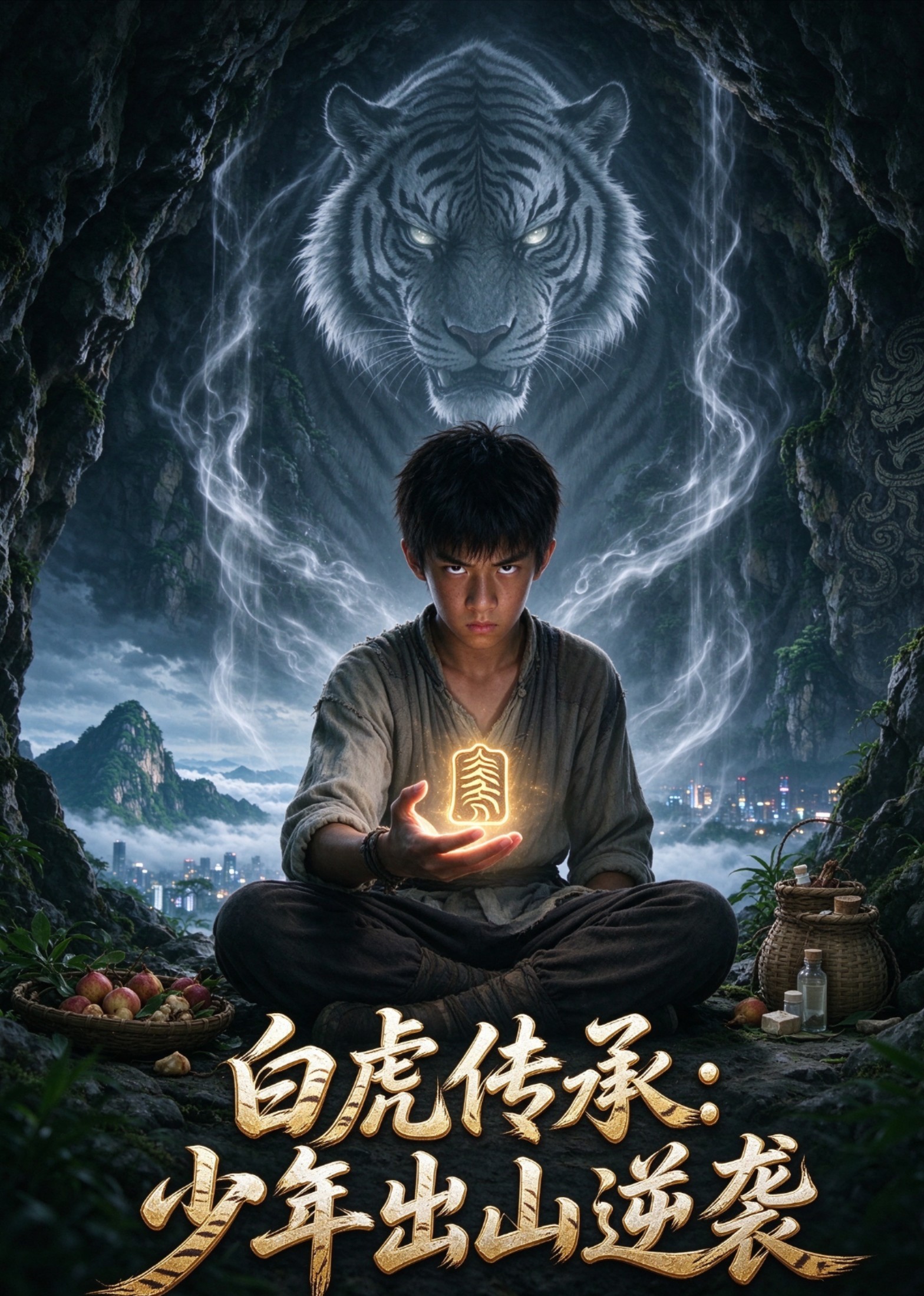 白虎传承：少年出山逆袭封面图