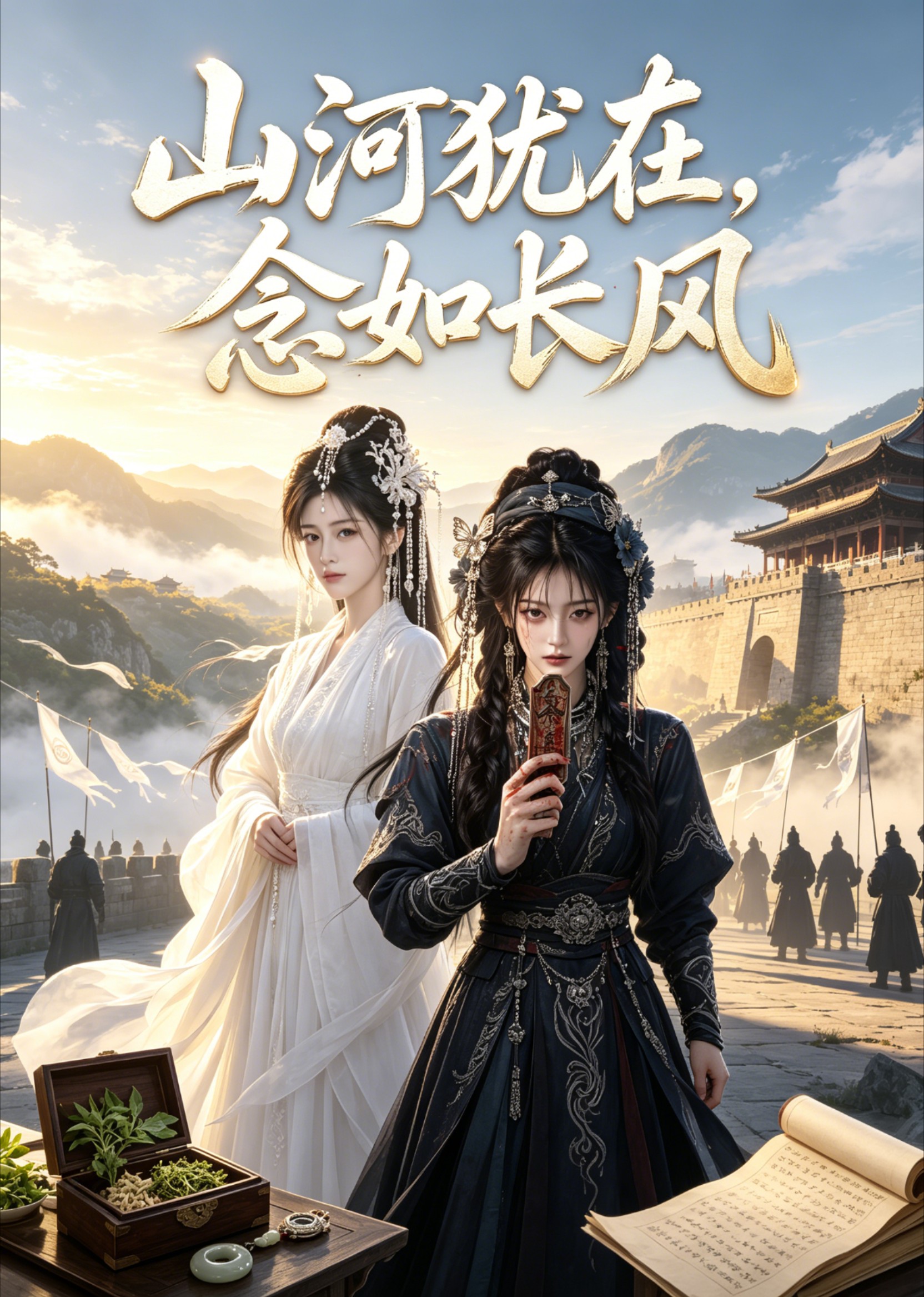 山河犹在，念如长风