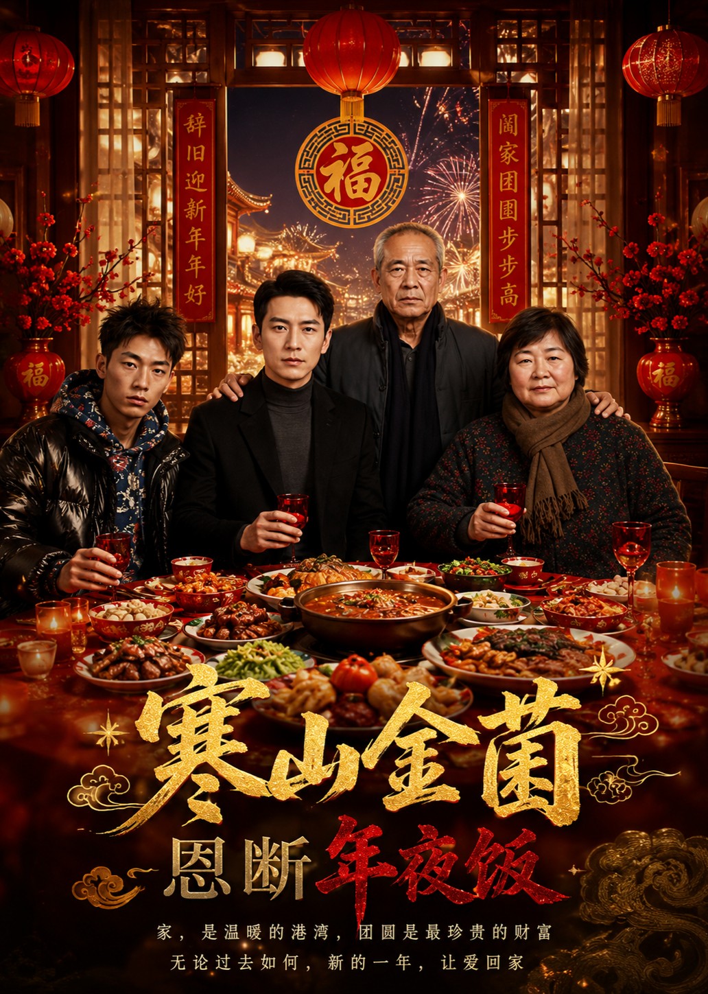 寒山金菌，恩断年夜饭