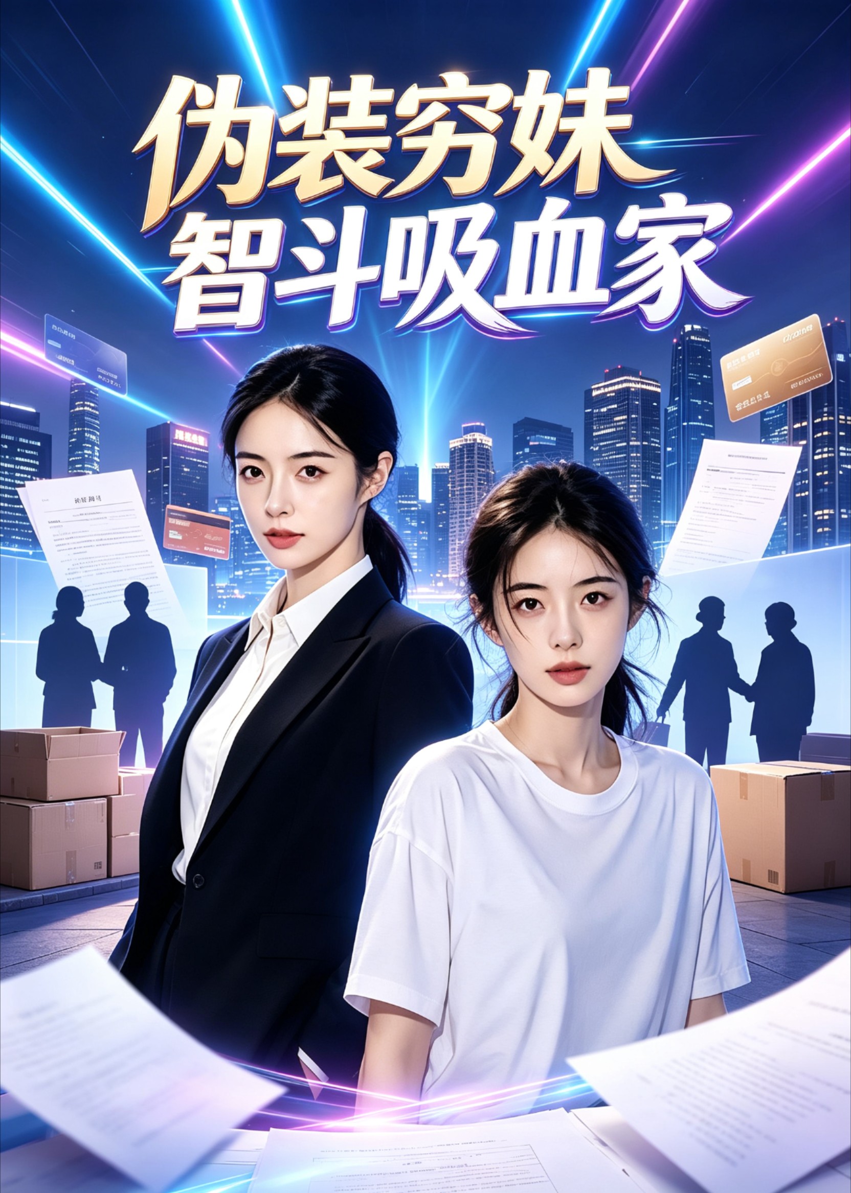 伪装穷妹智斗吸血家封面图