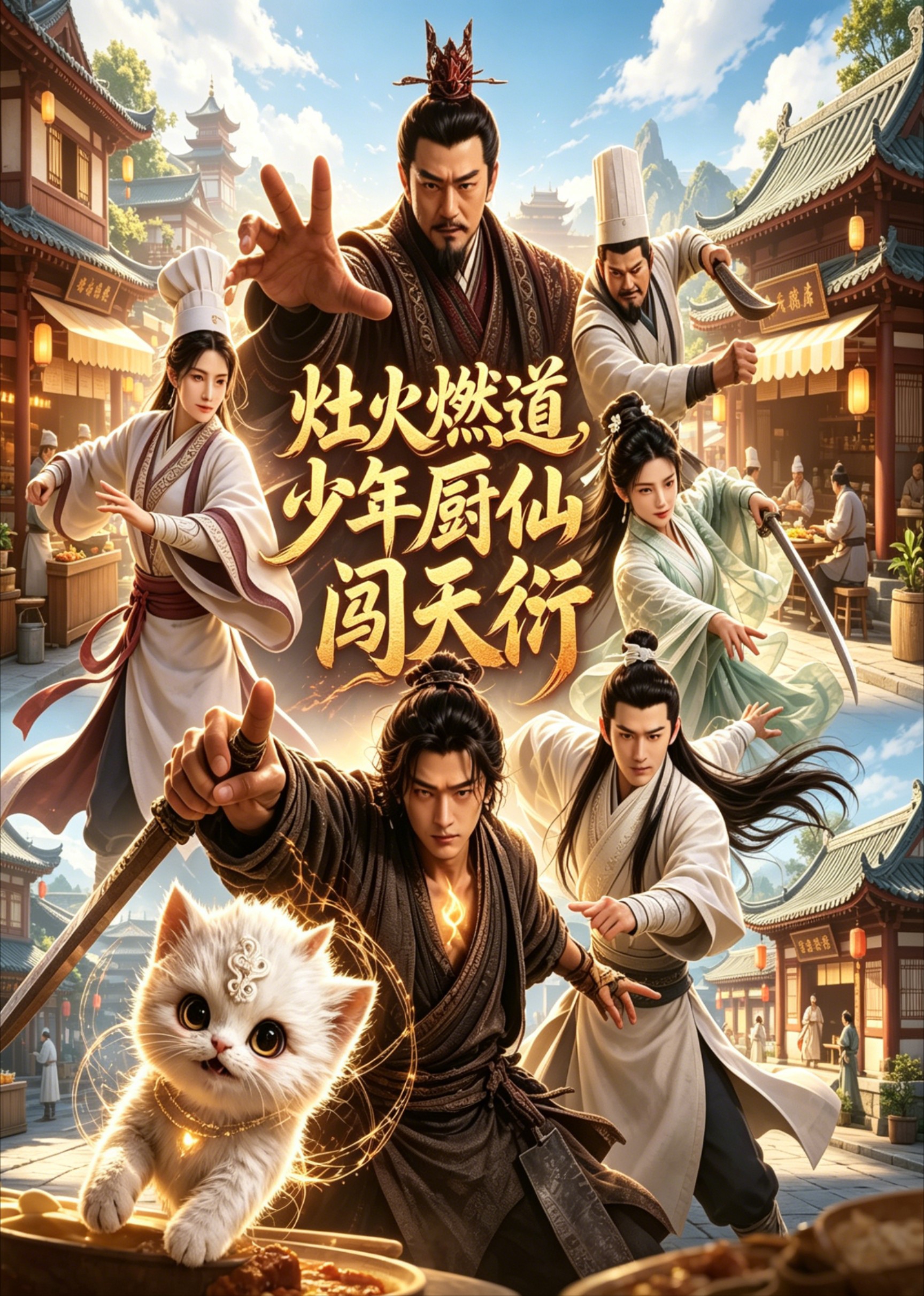 灶火燃道，少年厨仙闯天衍