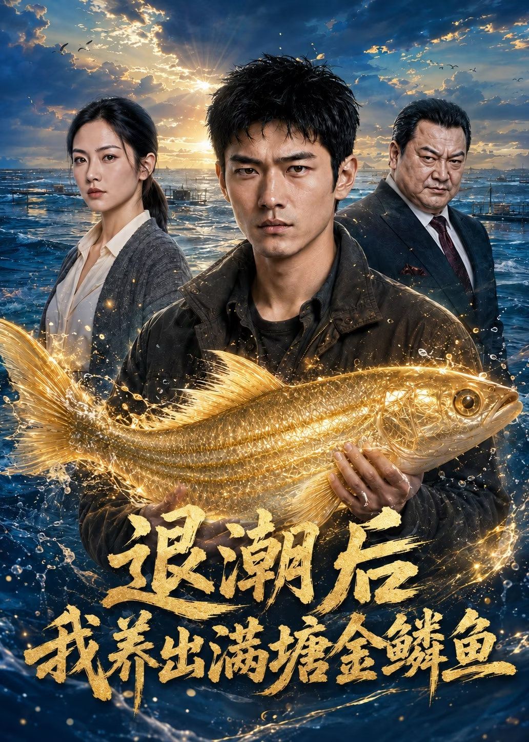 退潮后，我养出满堂金鳞鱼
