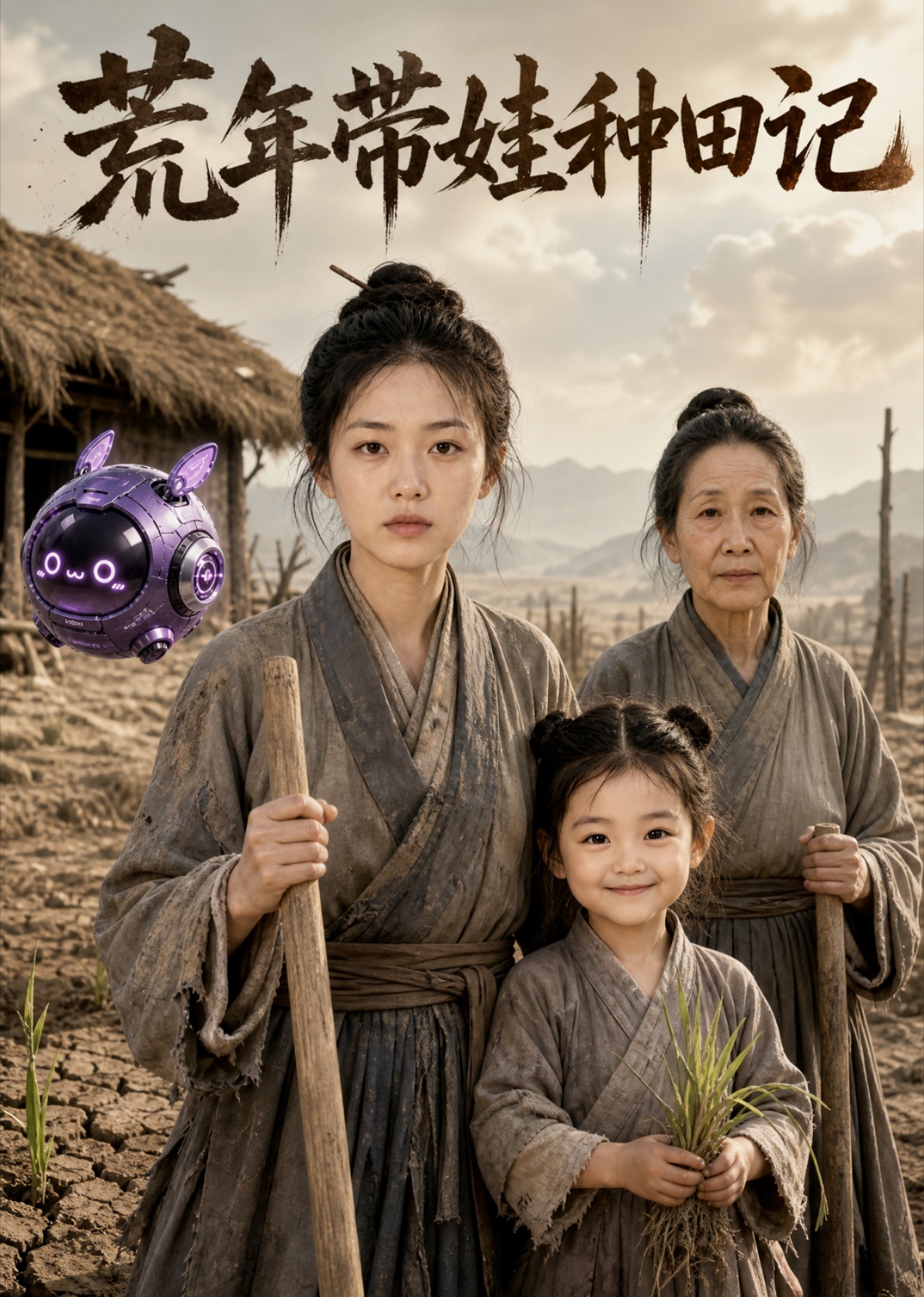 荒年带娃种田记封面图