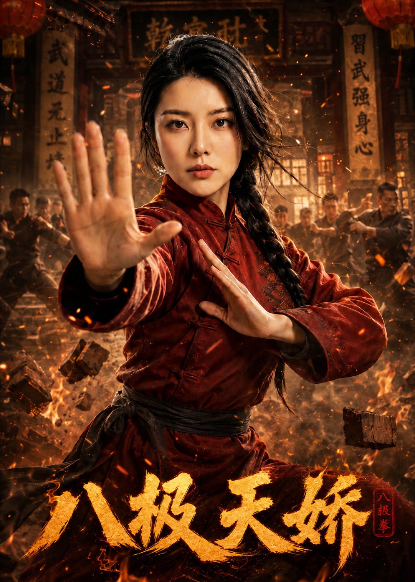 八极天娇（八极拳）