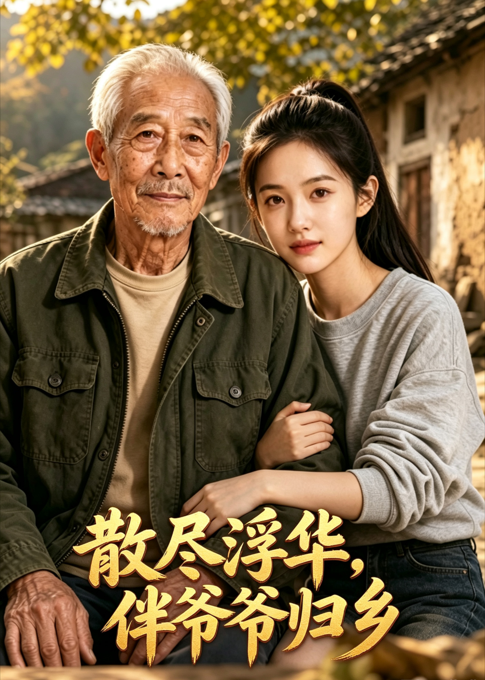 散尽浮华，伴爷爷归乡