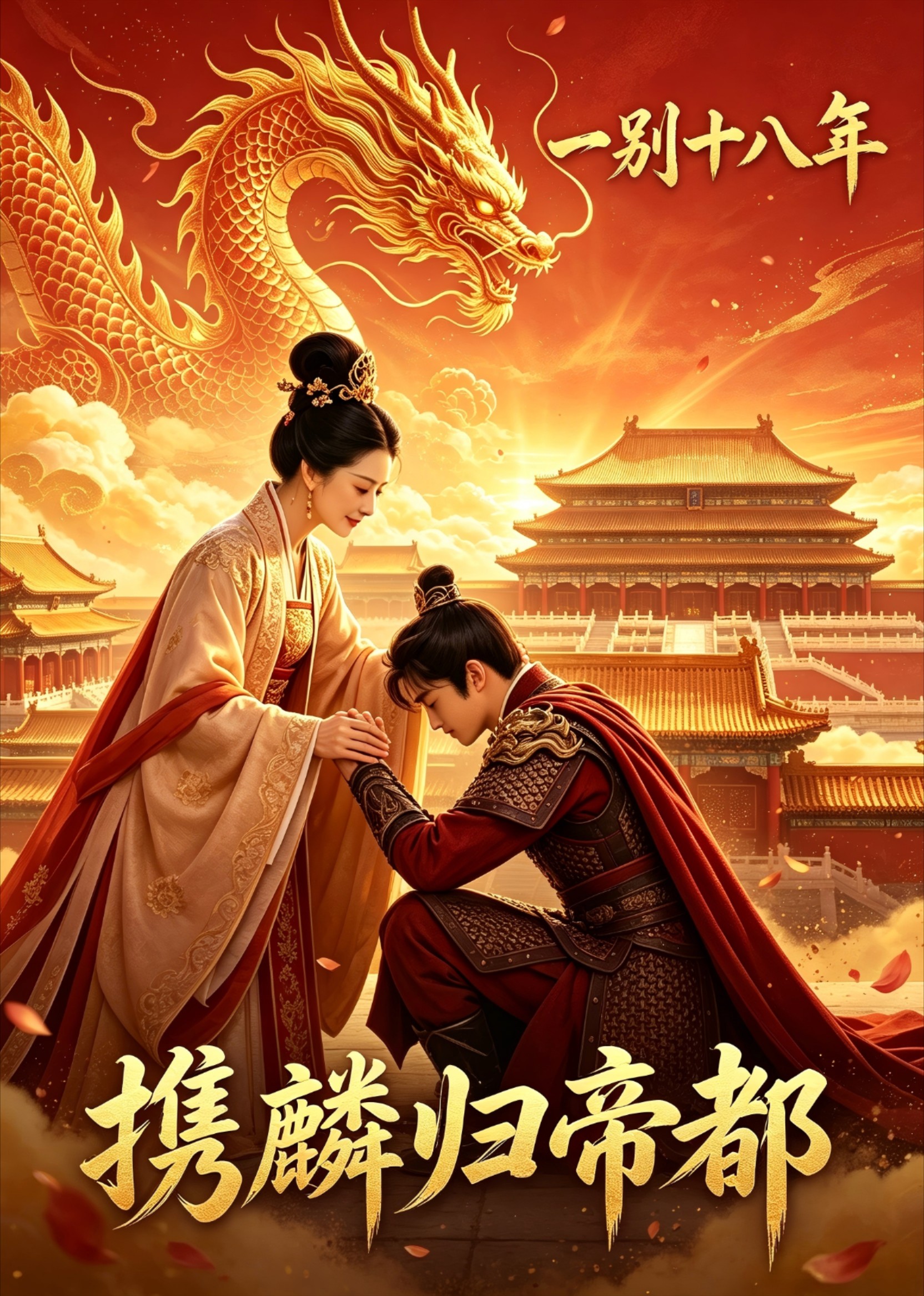 一别十八年，携麟归帝都