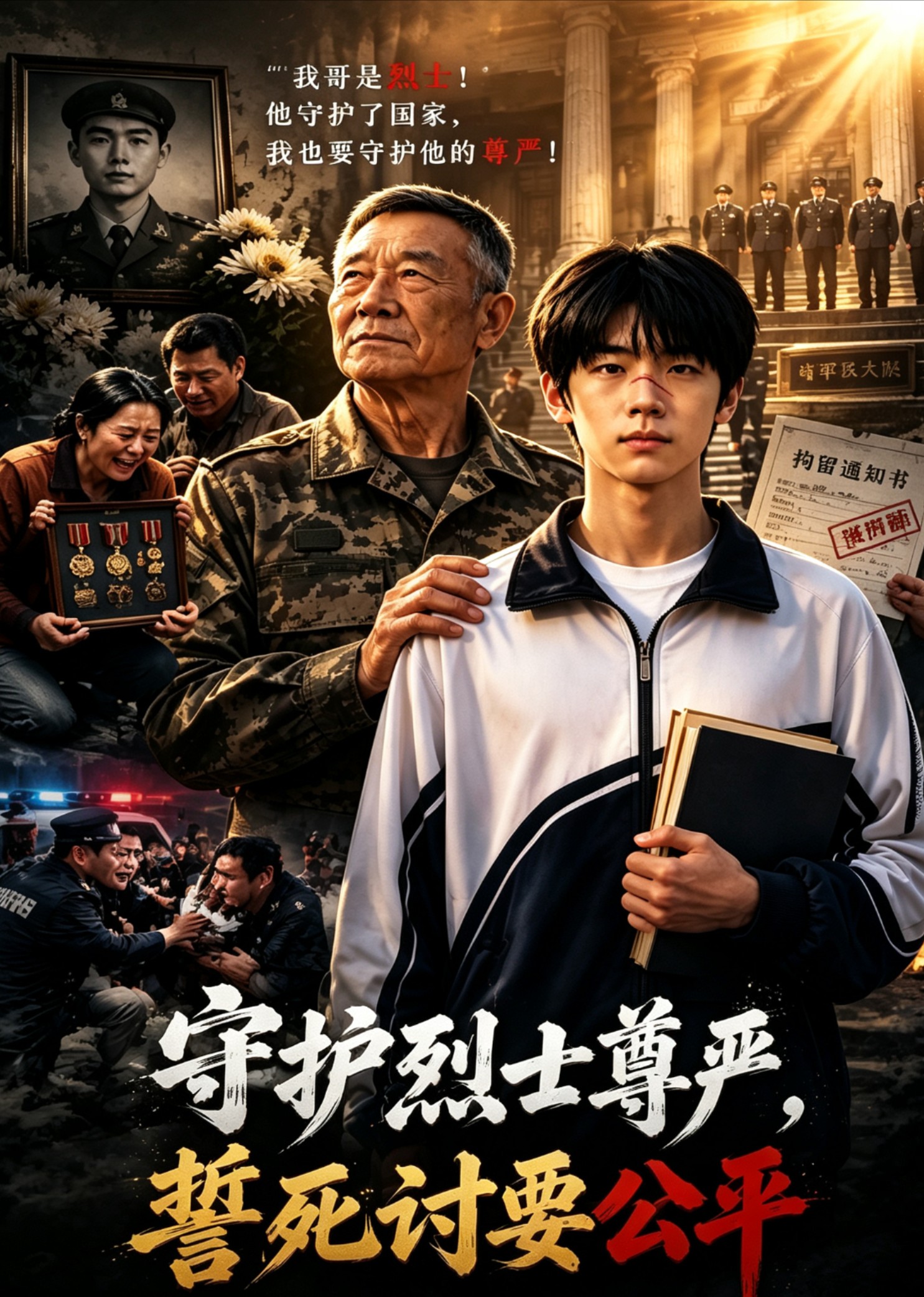守护烈士尊严，誓死讨要公平封面图