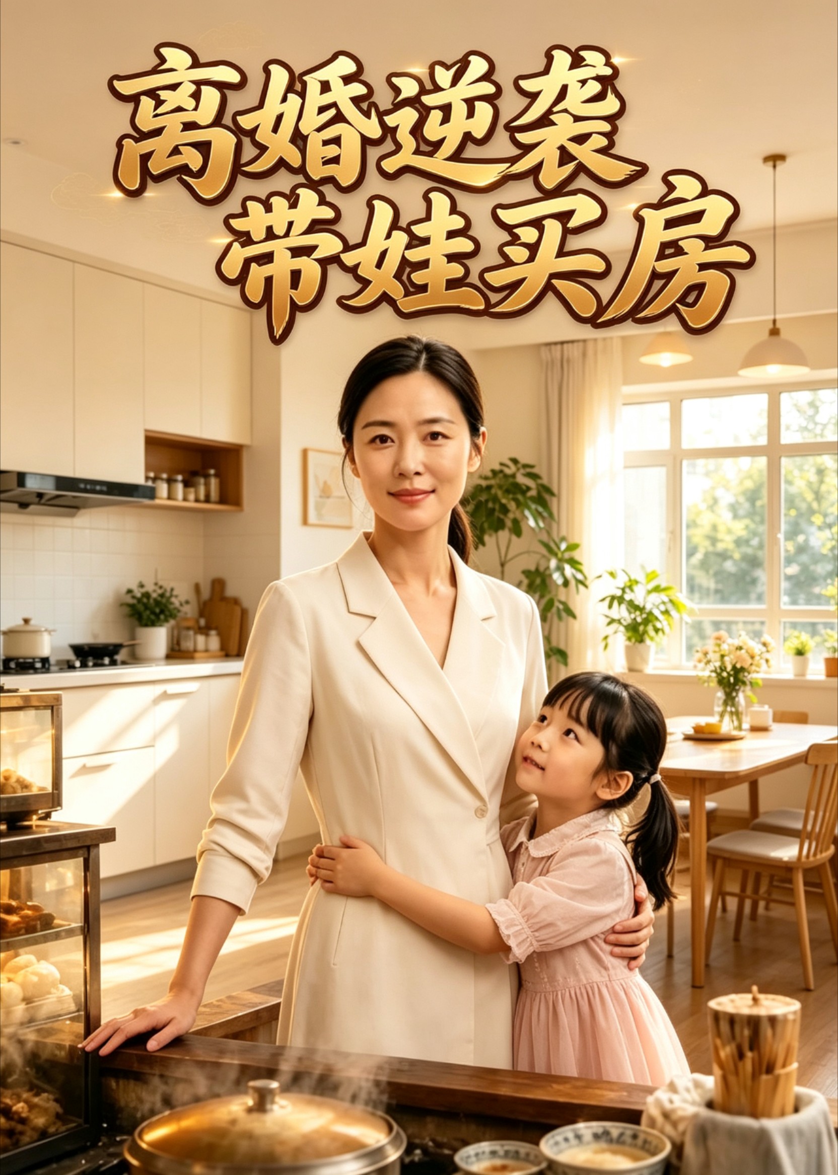 离婚逆袭带娃买房