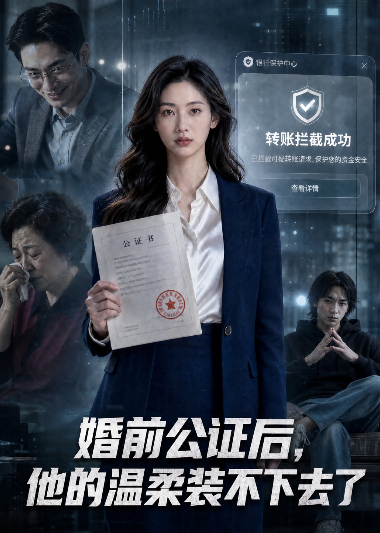 婚前公证后，他的温柔装不下去了