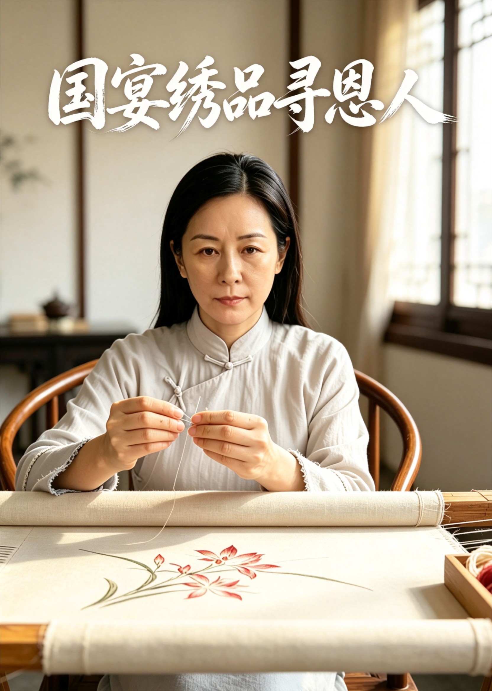 国宴绣品寻恩人