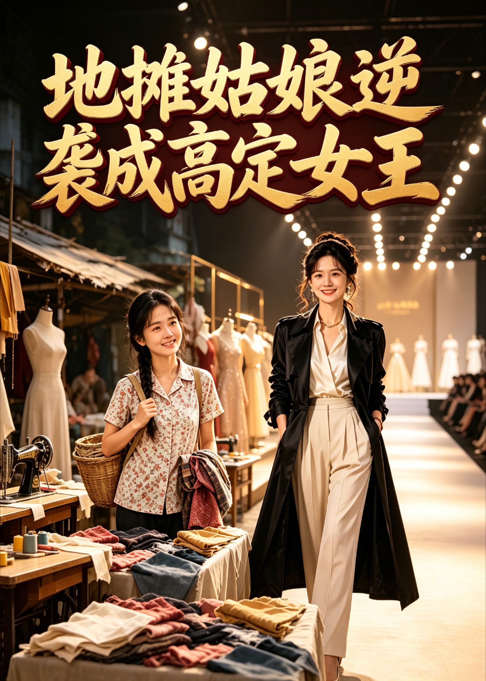 地摊姑娘逆袭成高定女王