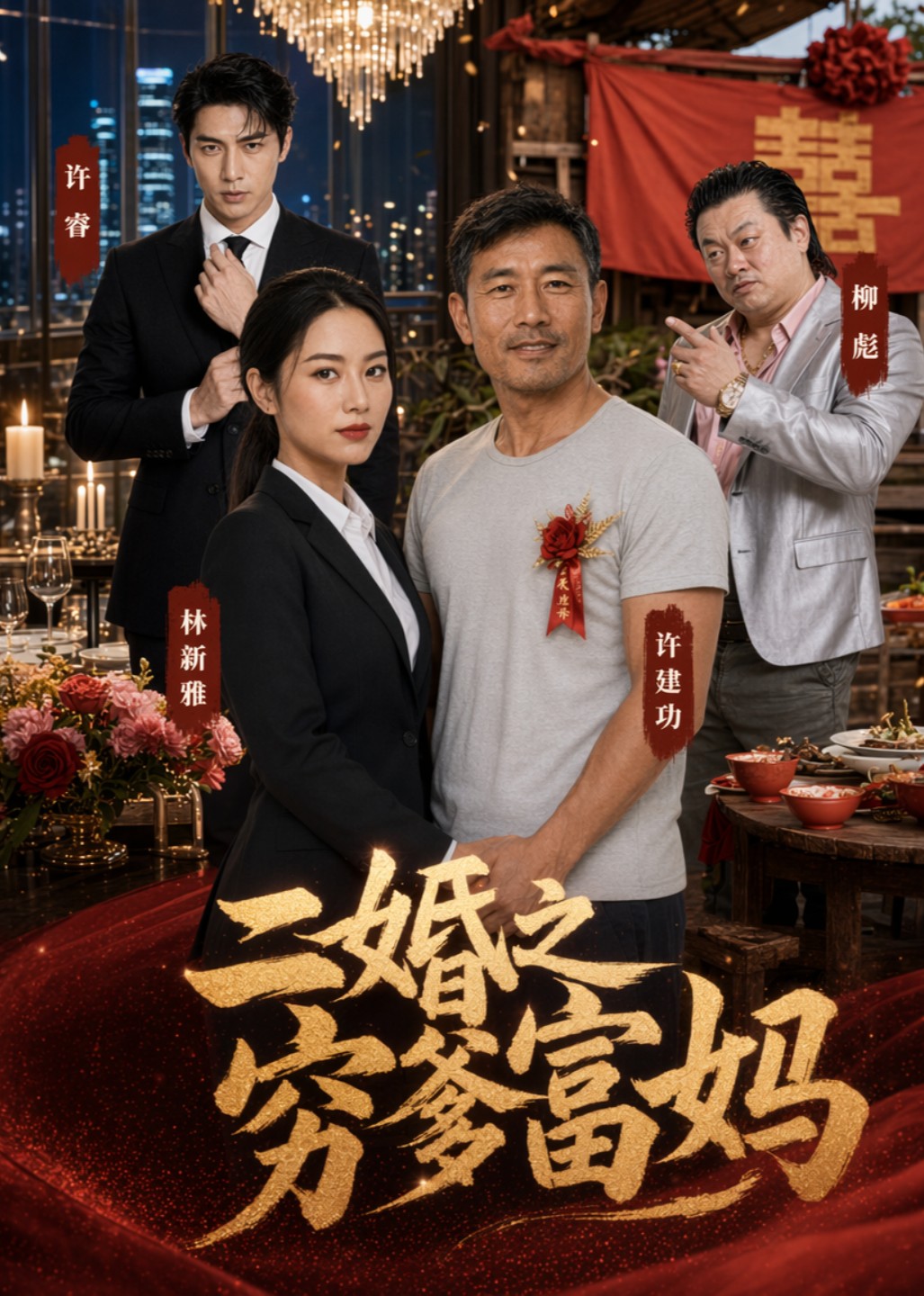 二婚之穷爹富妈