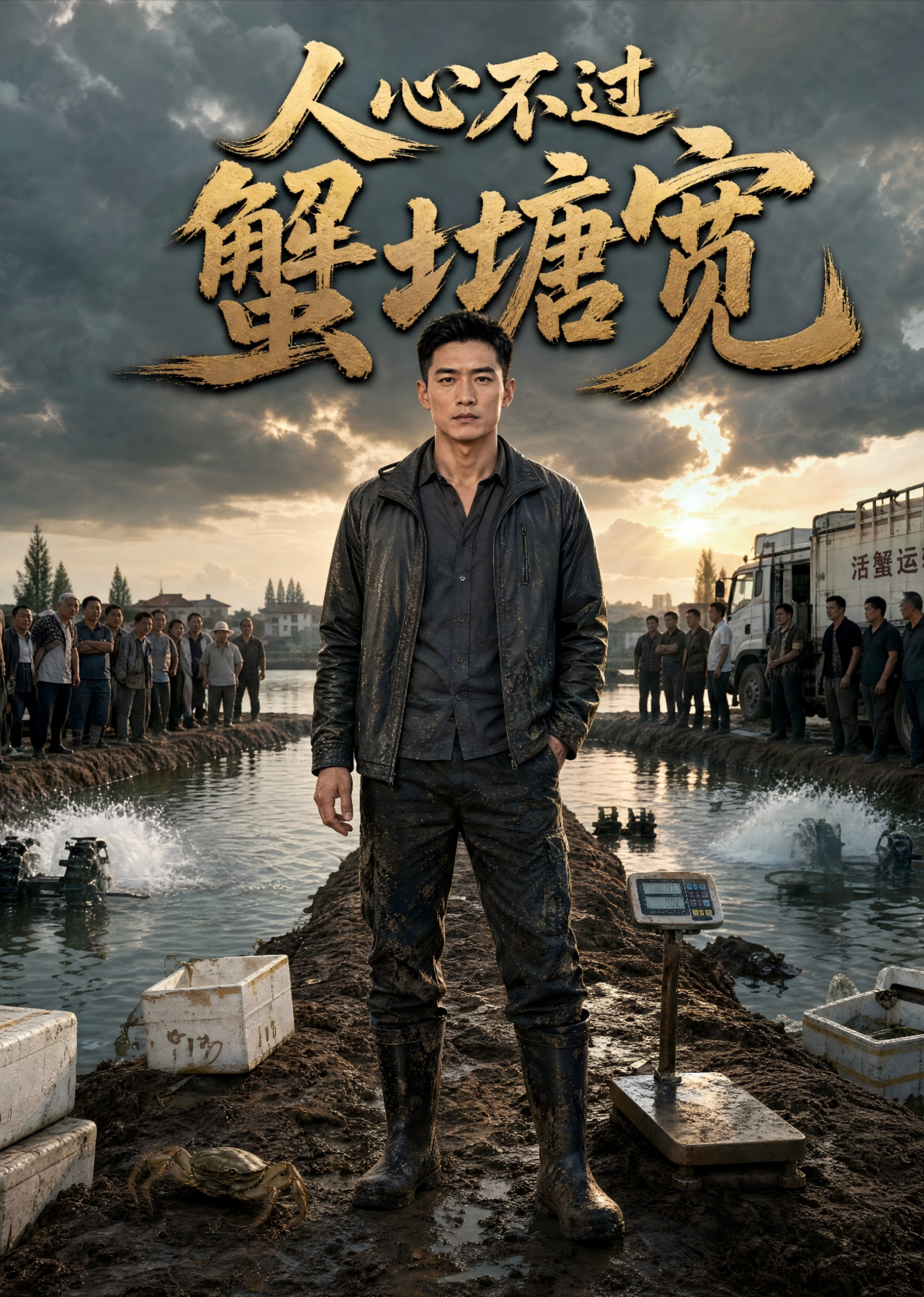人心不过蟹塘宽封面图