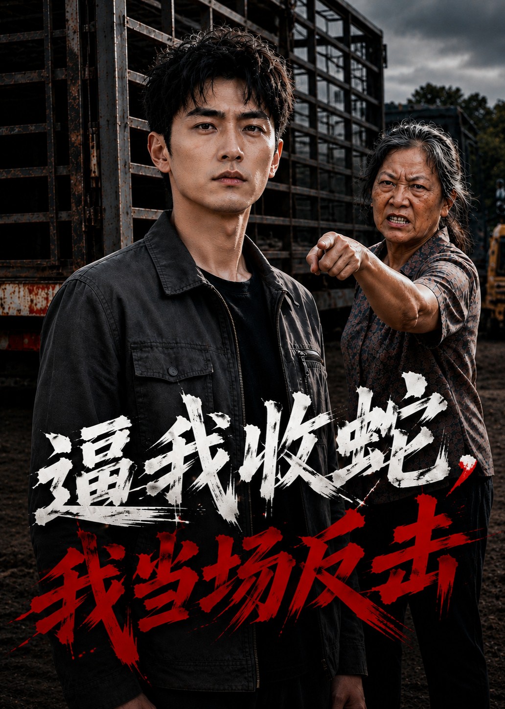 逼我收蛇，我当场反击海报
