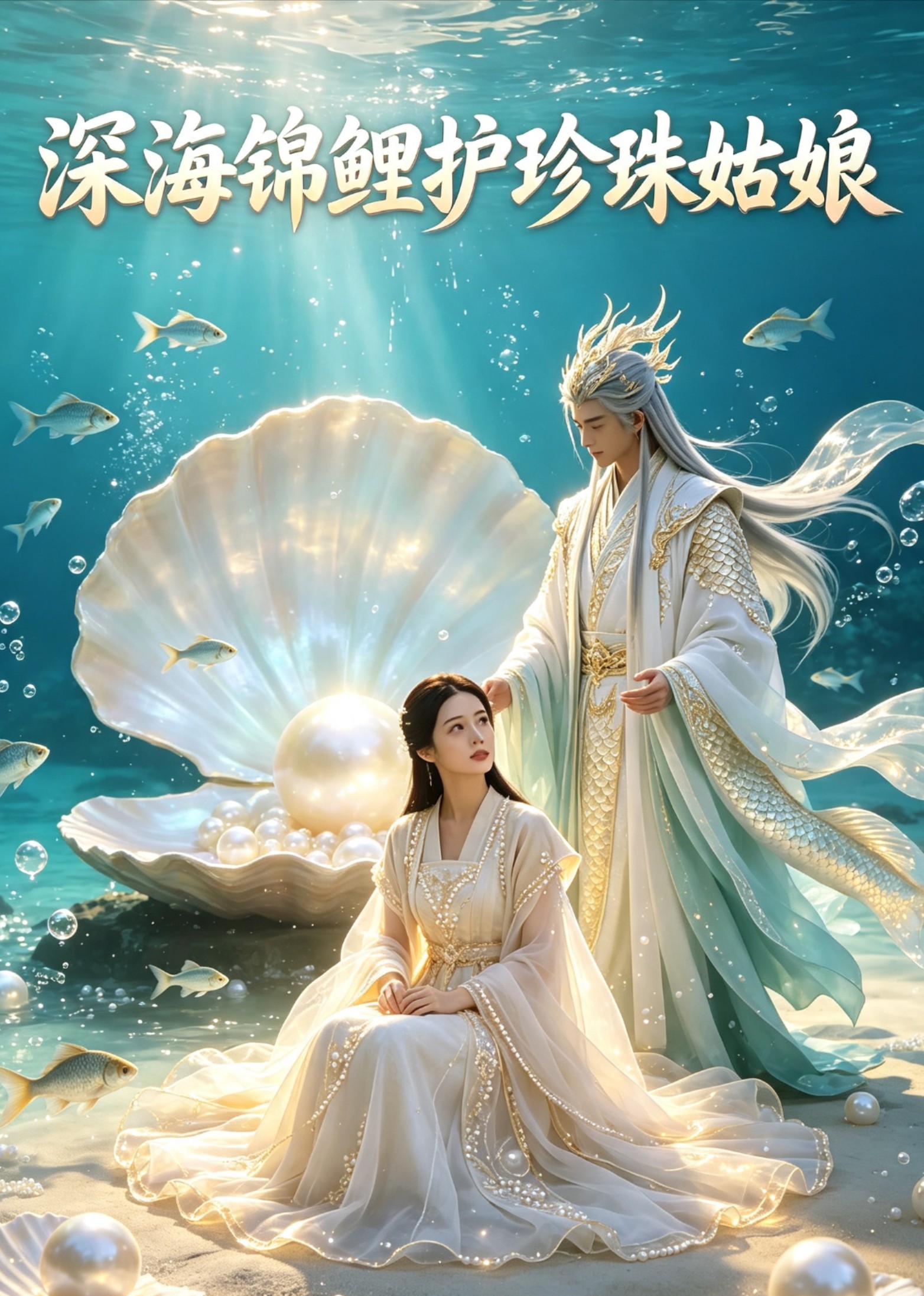 深海锦鲤护珍珠姑娘