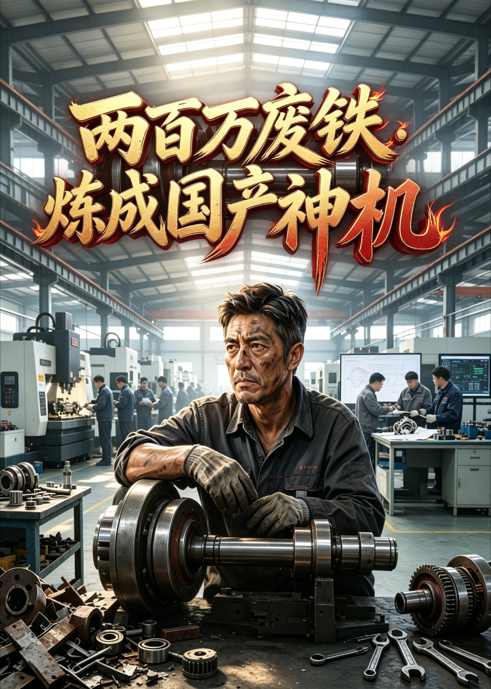 两百万废铁炼成国产神机