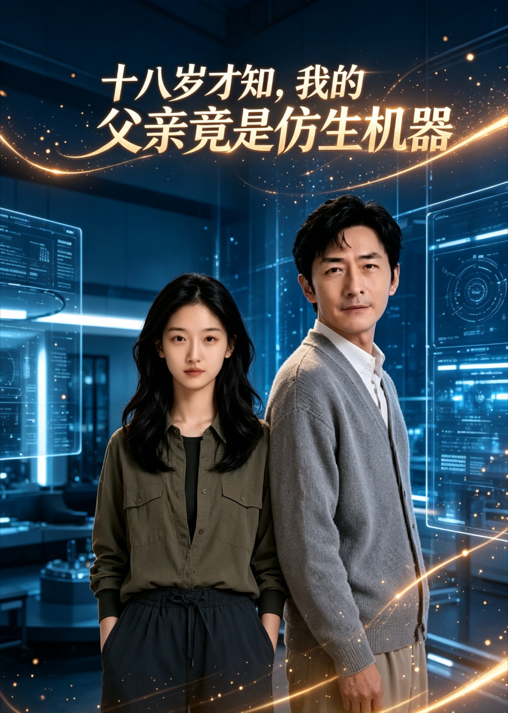 十八岁才知，我的父亲竟是仿生机器封面图