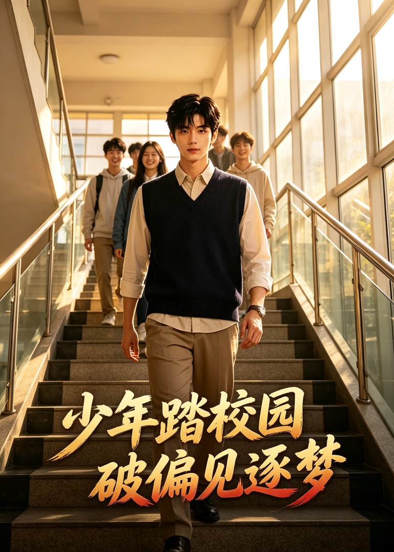 少年踏校园破偏见逐梦封面图