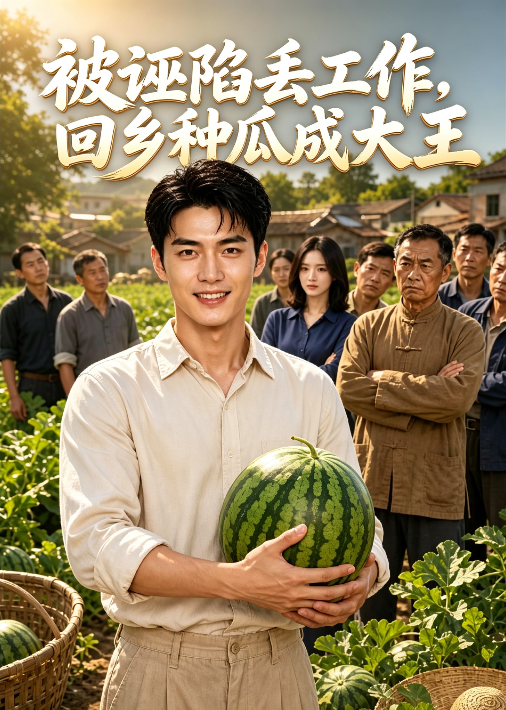被诬陷丢工作，回乡种瓜成大王
