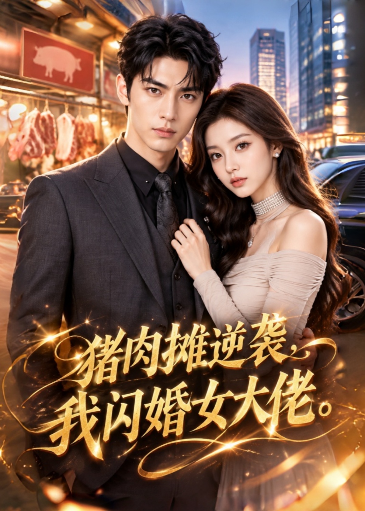 猪肉摊逆袭，我闪婚女大佬封面图