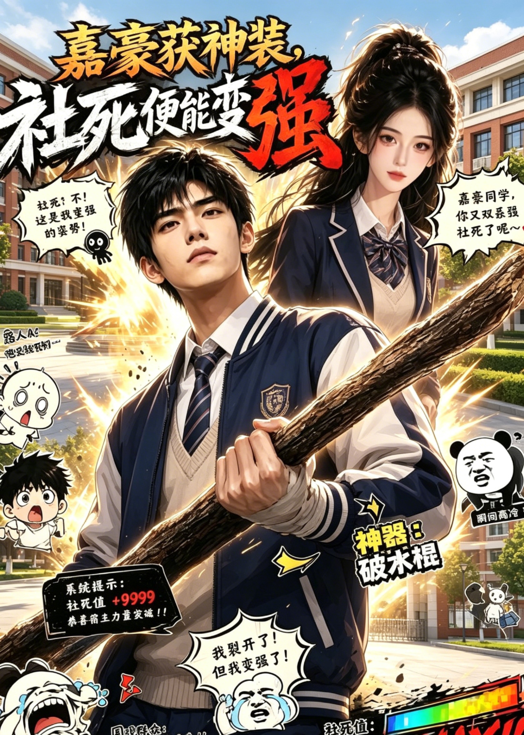 嘉豪获神装，社死便能变强