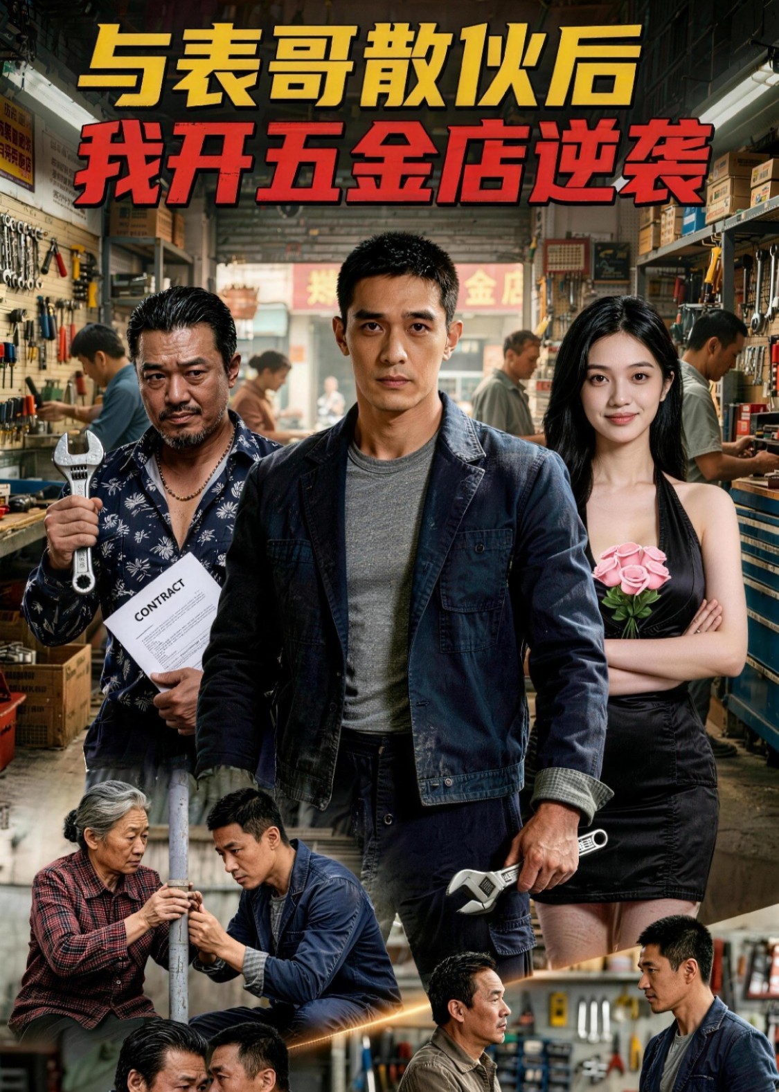 与表哥散伙后，我开五金店逆袭封面图