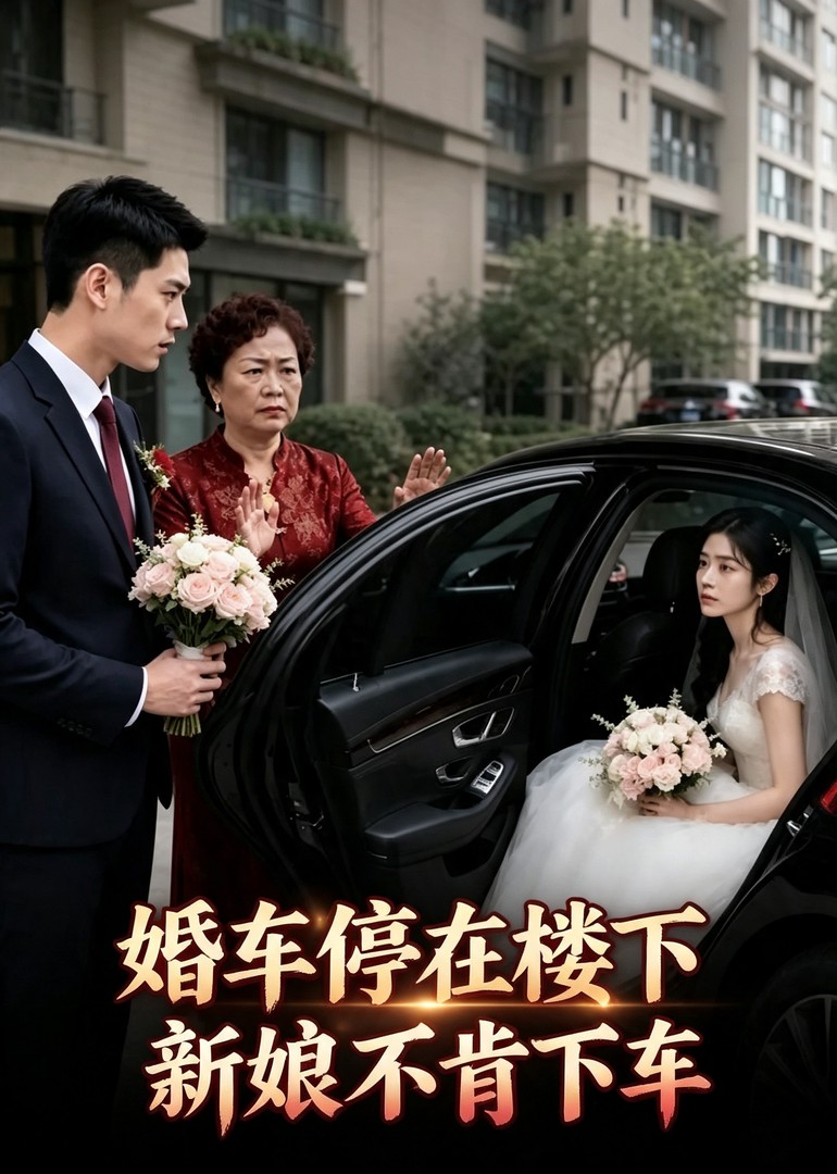 婚车停在楼下新娘不肯下车