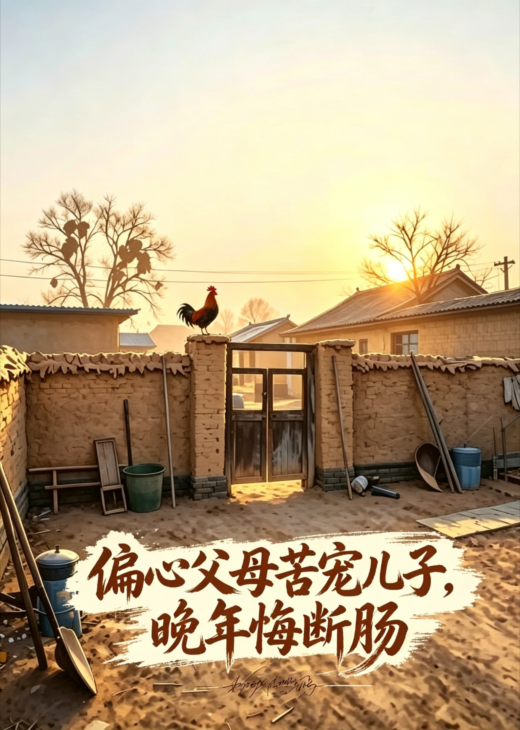 偏心父母苦宠儿子，晚年悔断肠