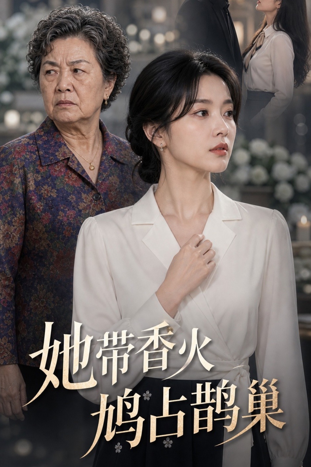 她带香火鸠占鹊巢封面图